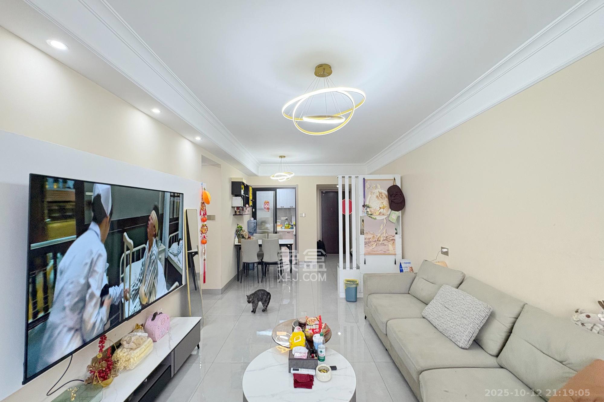 尚东金河湾  3室2厅2卫    120.0万客厅