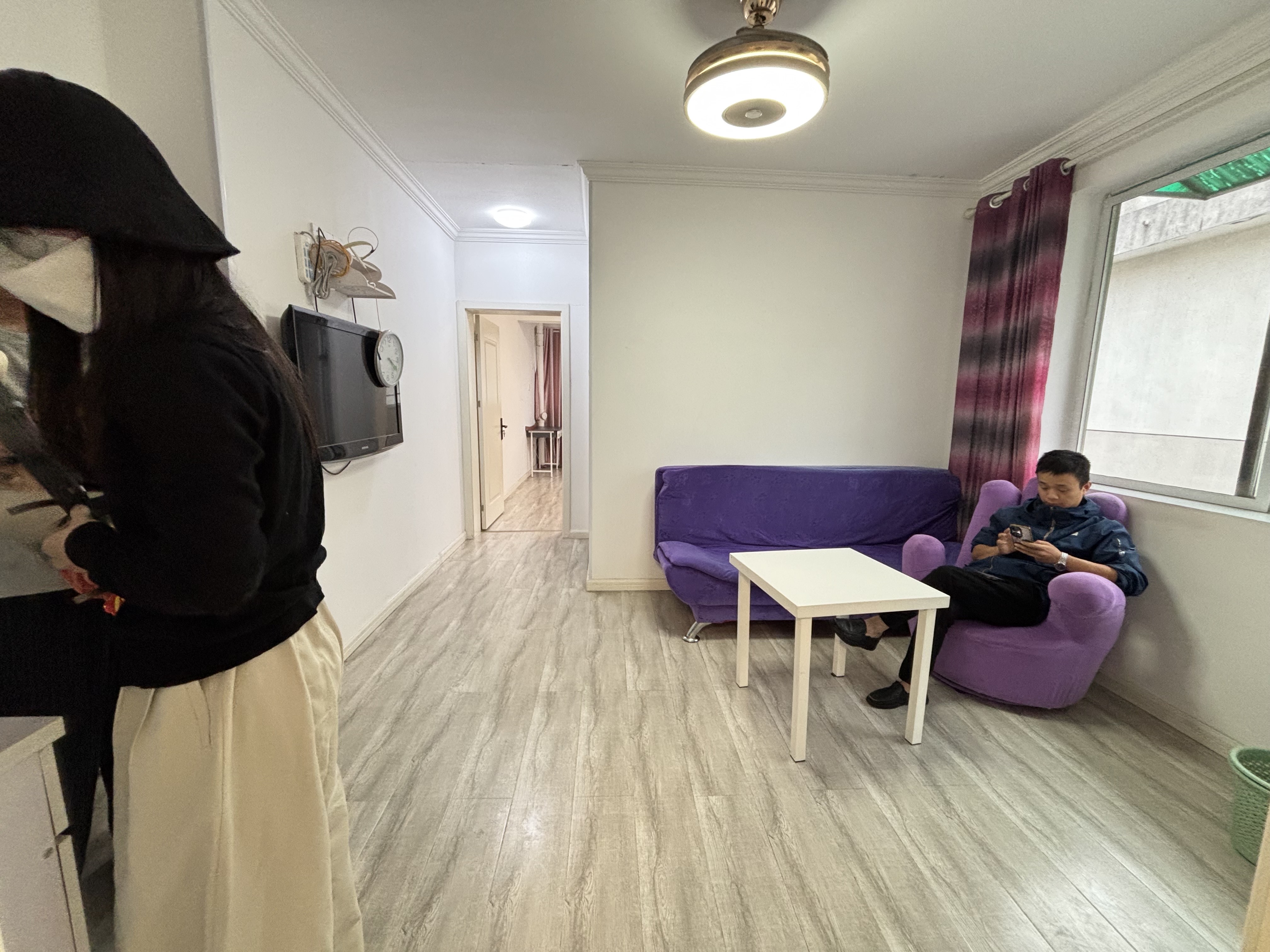 荷花园小区（安置房小区）  2室1厅1卫    1600.0元/月户型图