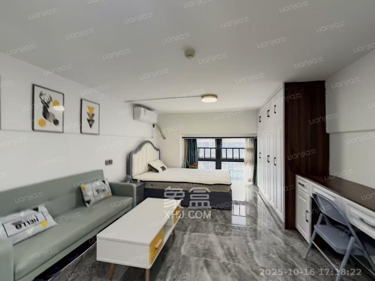 龙湖新壹城  1室1厅1卫    1500.0元/月