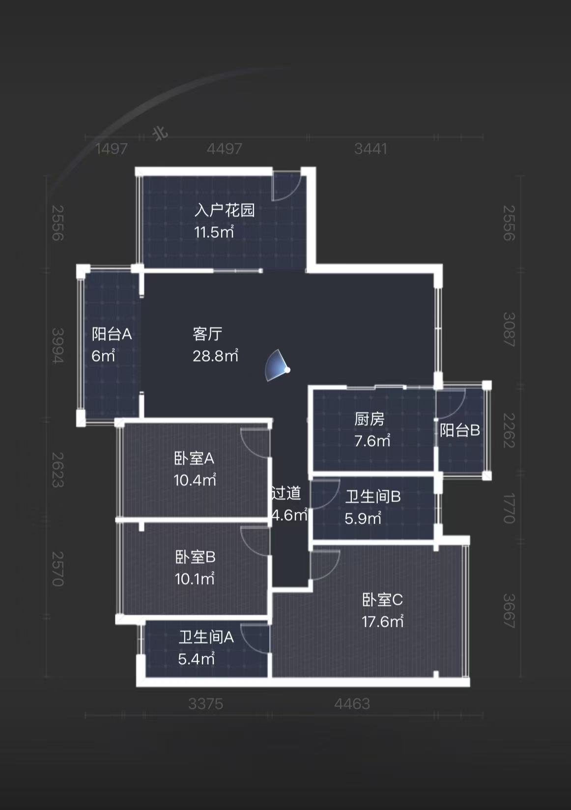 海韵天城 3室2厅2卫 62.8万 海韵天城 3室2厅2卫 62.8万室内图