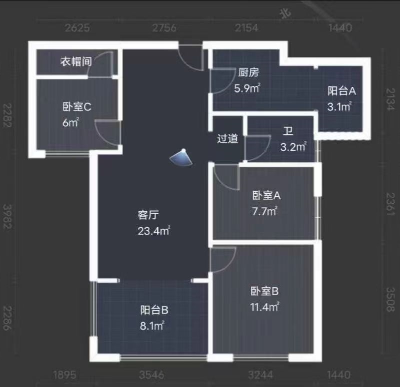 都市兰亭  3室2厅1卫    36.0万