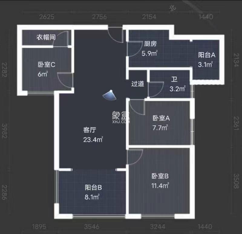 都市兰亭  3室2厅1卫    36.0万
