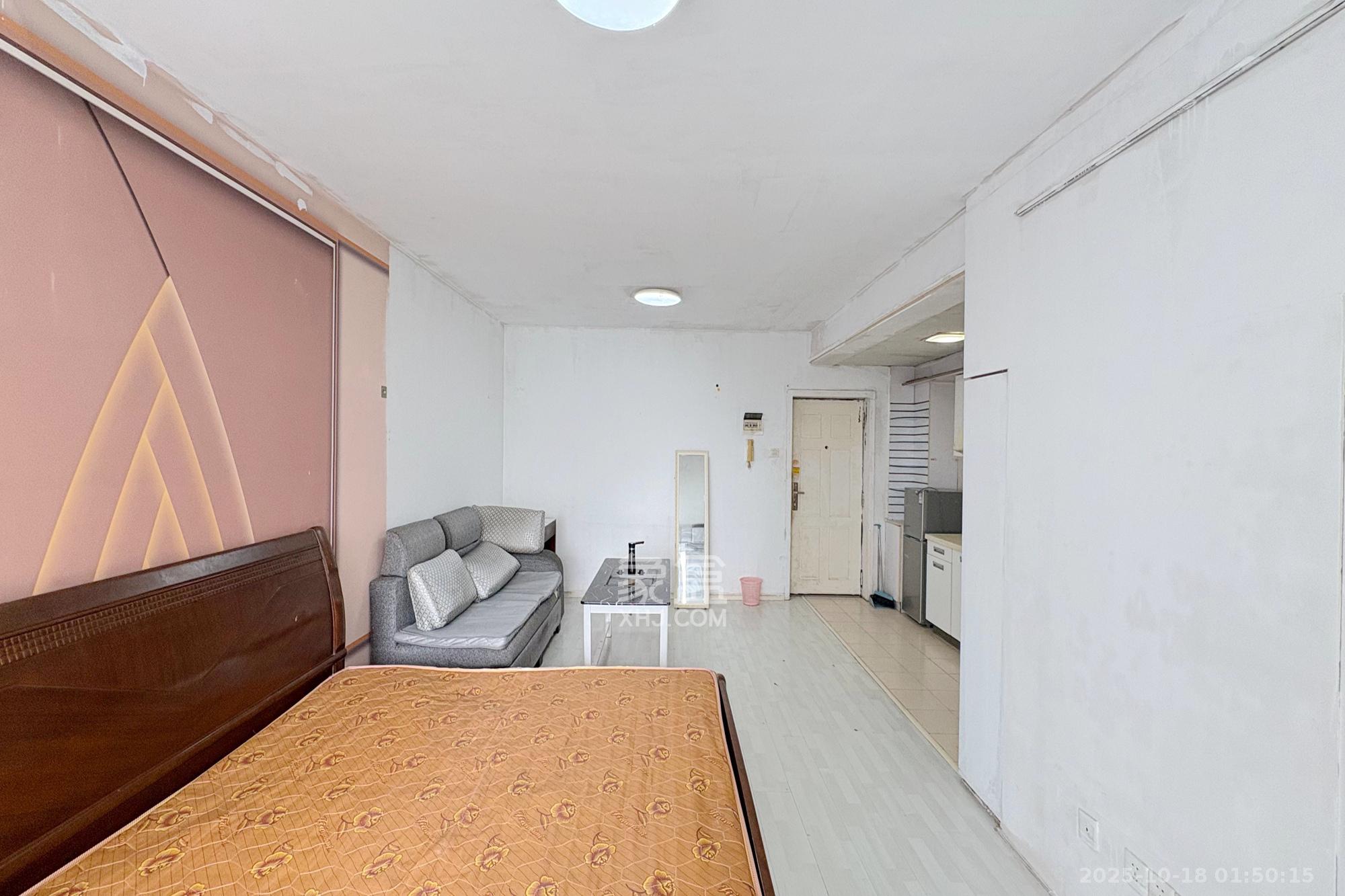 青年公寓  1室1厅1卫    44.0万卧室