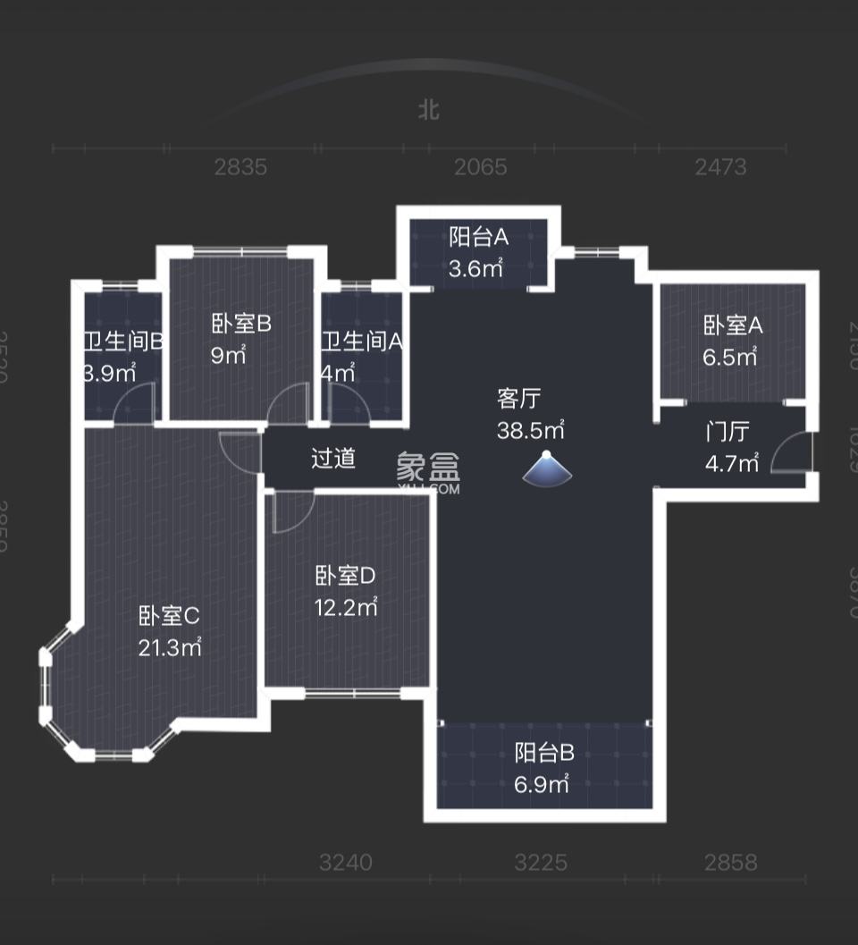 中欧昆仑首府  4室2厅1卫    63.8万
