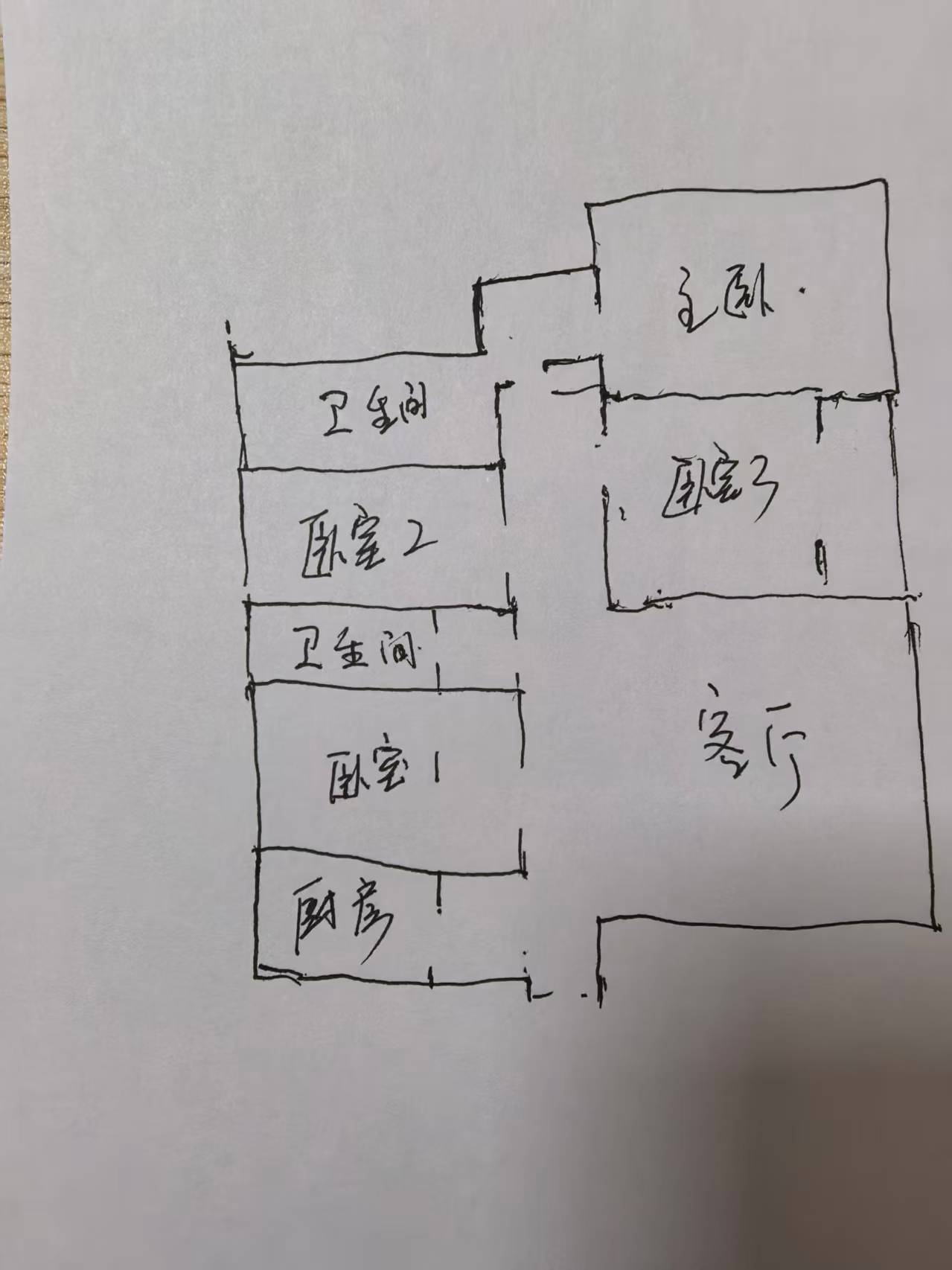 尚格名城香榭丽舍  4室2厅2卫    72.0万室内图