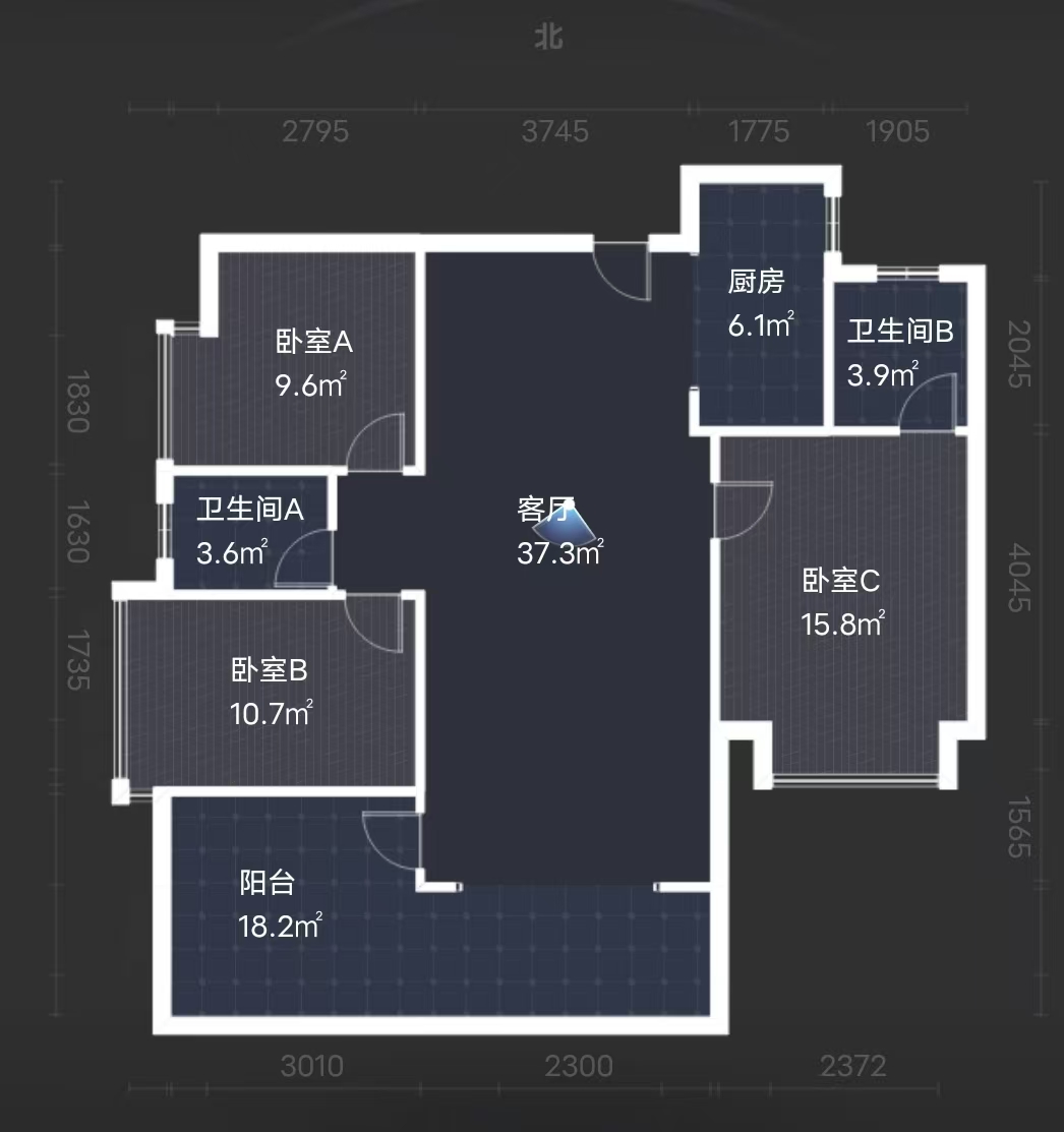 玫瑰御园  4室2厅1卫    68.0万