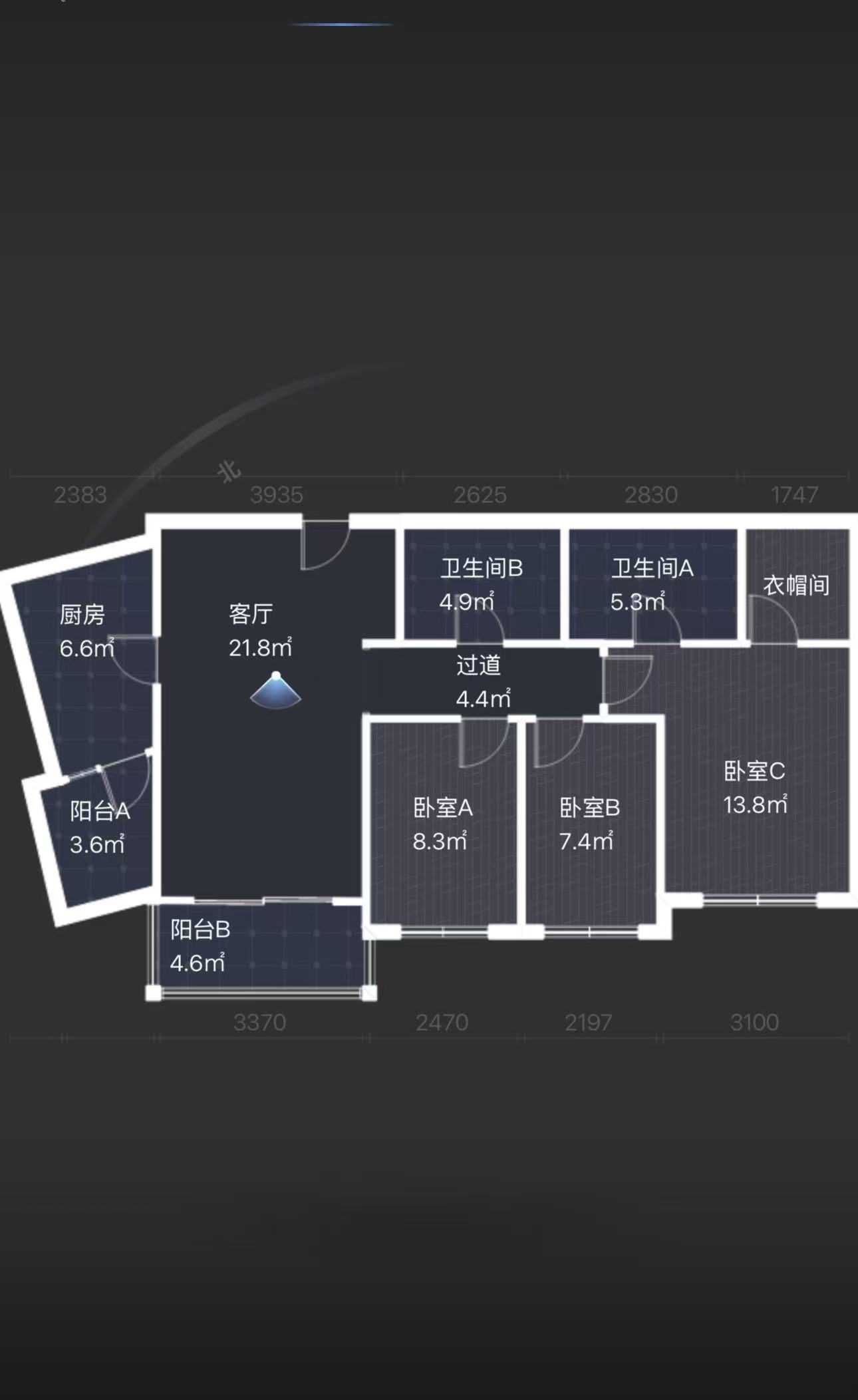 晋合湘水湾一期 3室2厅1卫 59.8万 晋合湘水湾一期 3室2厅1卫 59.8万室内图
