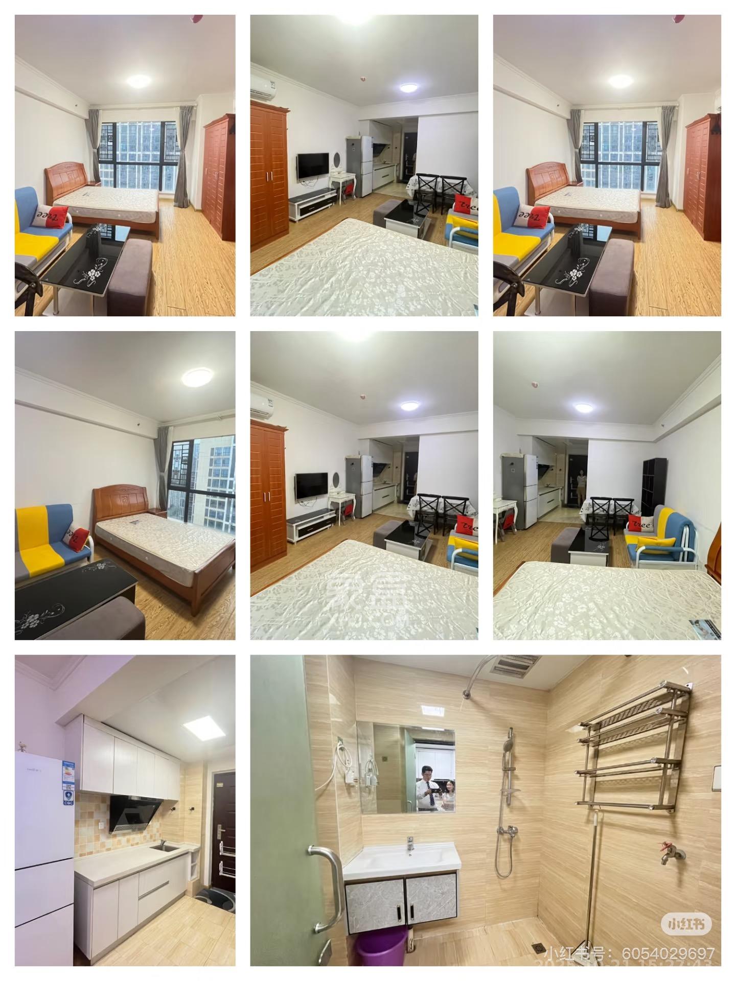 融科东南海  1室1厅1卫    1200.0元/月室内图