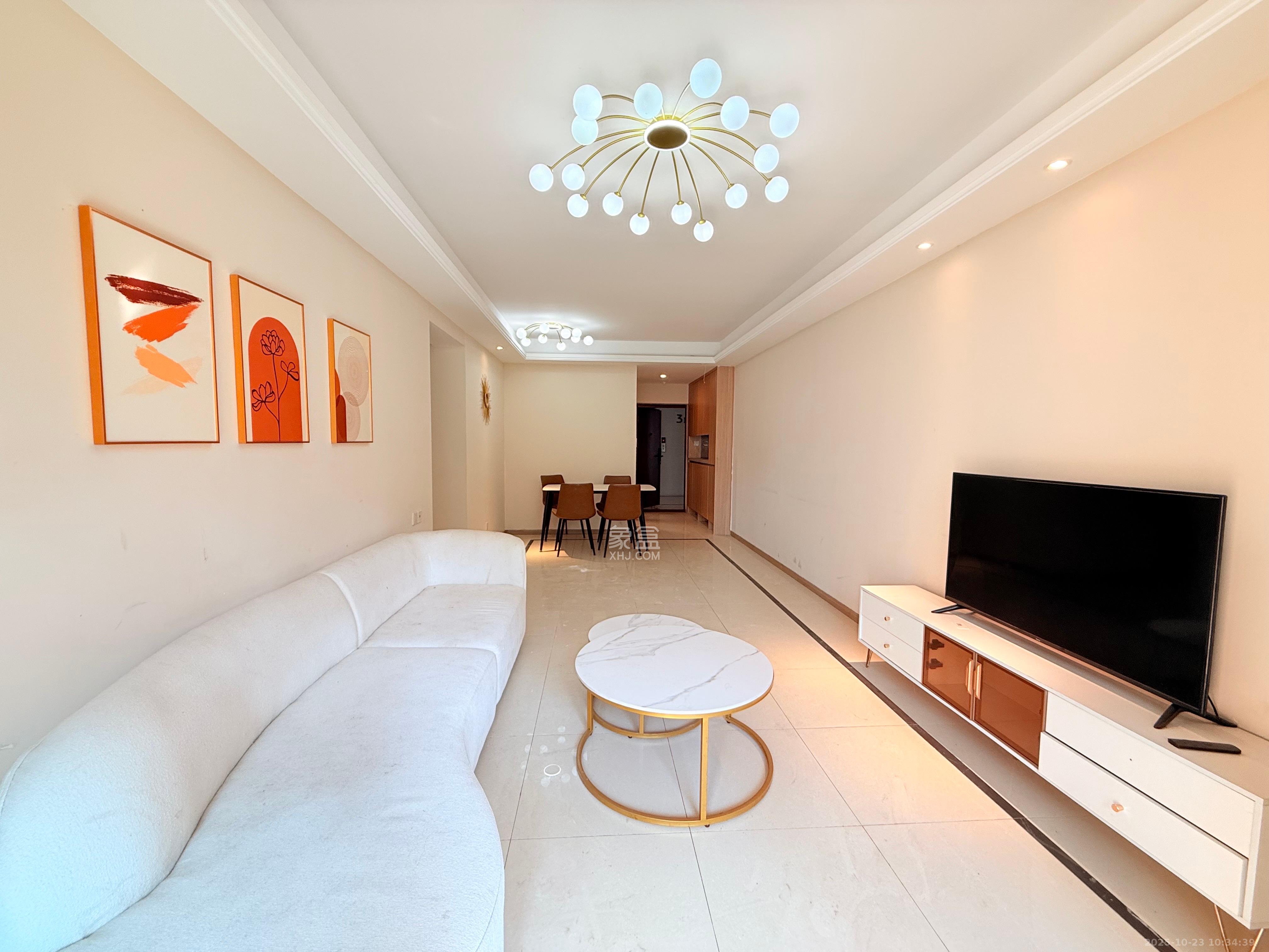 长沙高铁吾悦广场  3室2厅1卫    3200.0元/月室内图