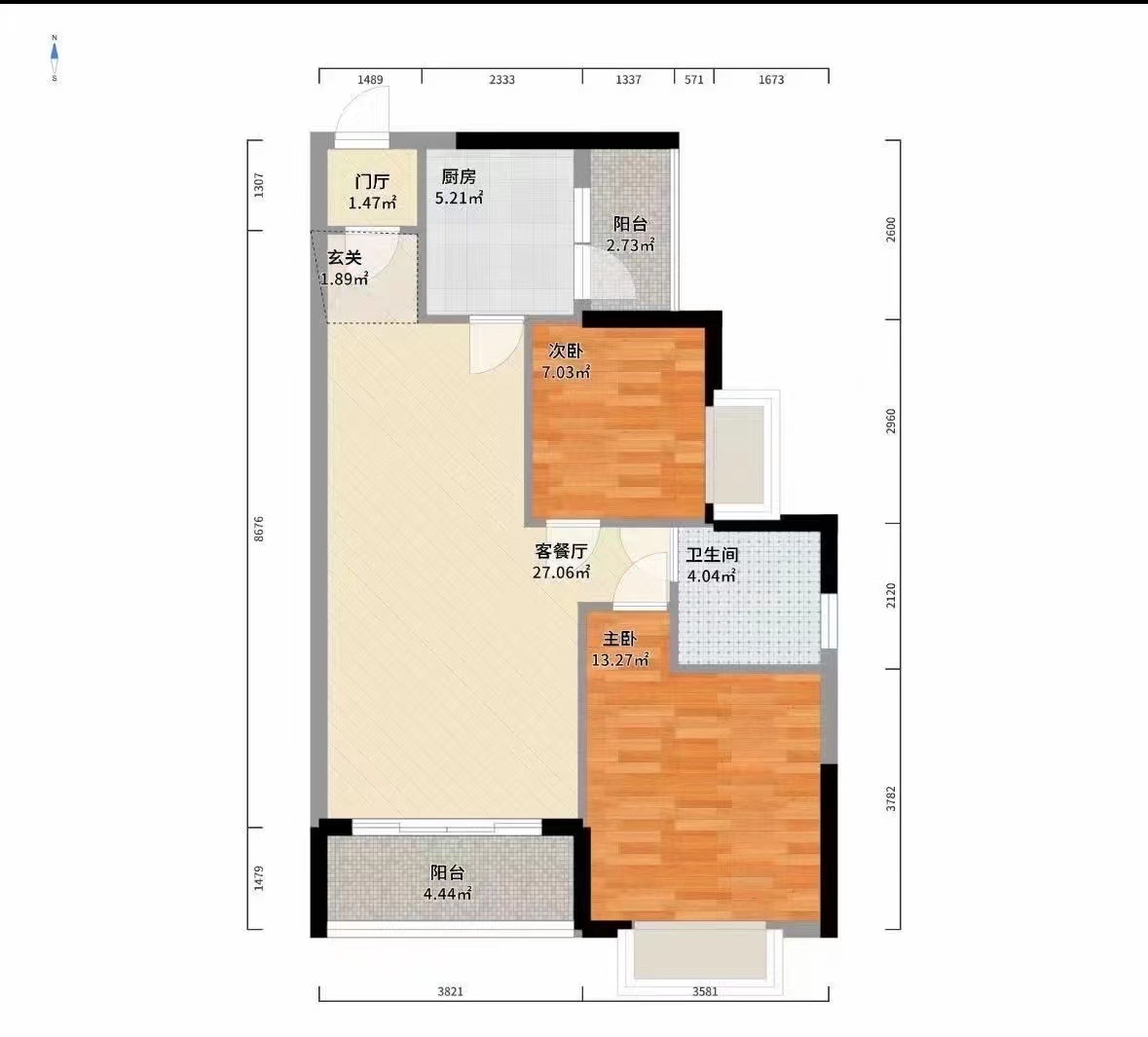 长坡社区  1室0厅1卫    1000.0元/月户型图