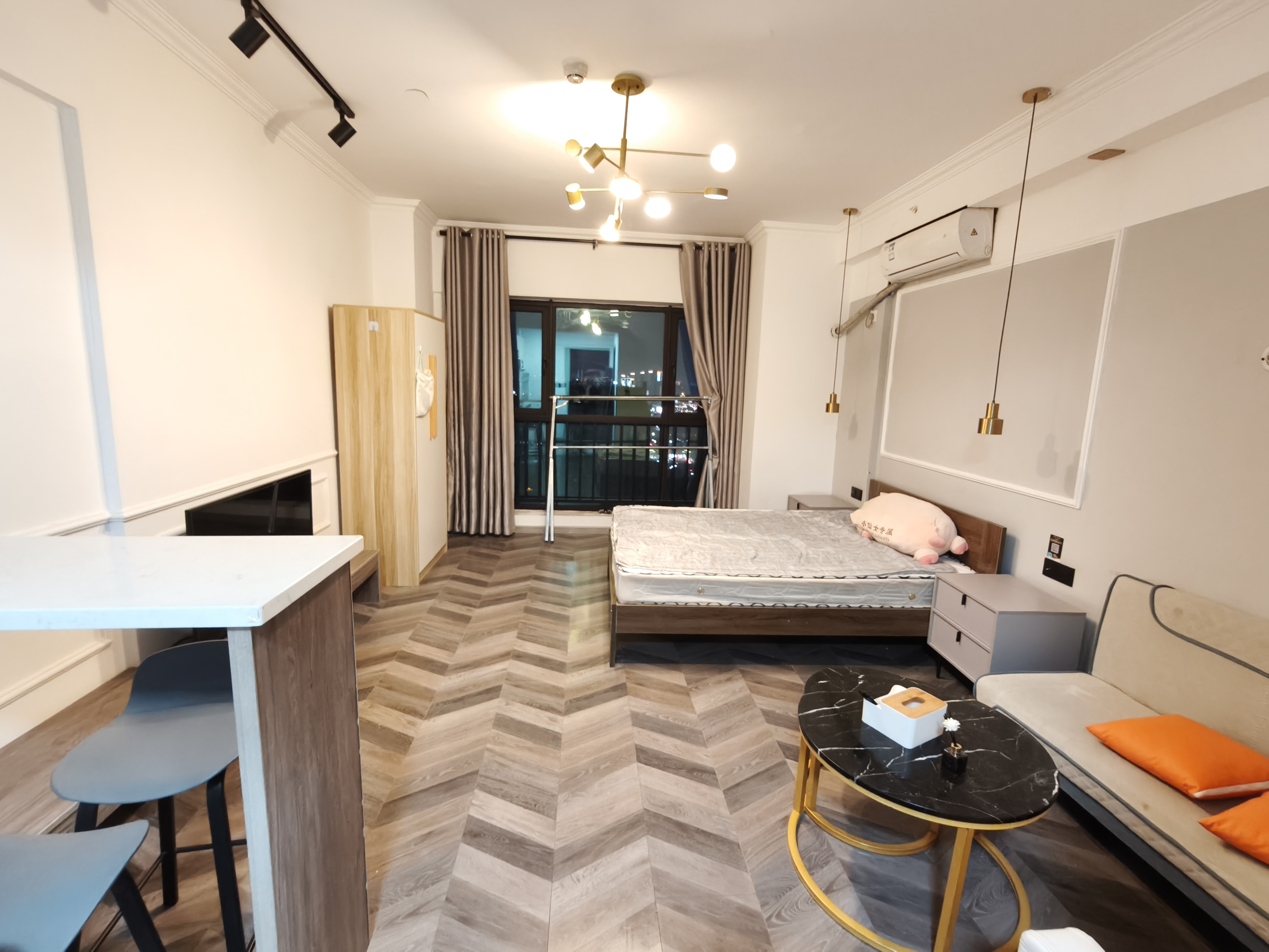 金科时代中心  1室1厅1卫    1250.0元/月户型图