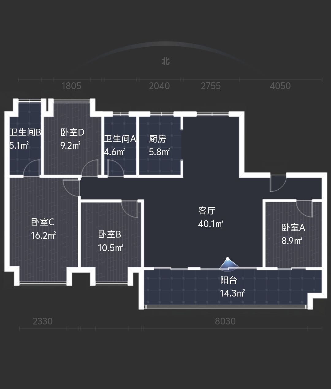 葛宁悦东方  4室2厅2卫    108.0万
