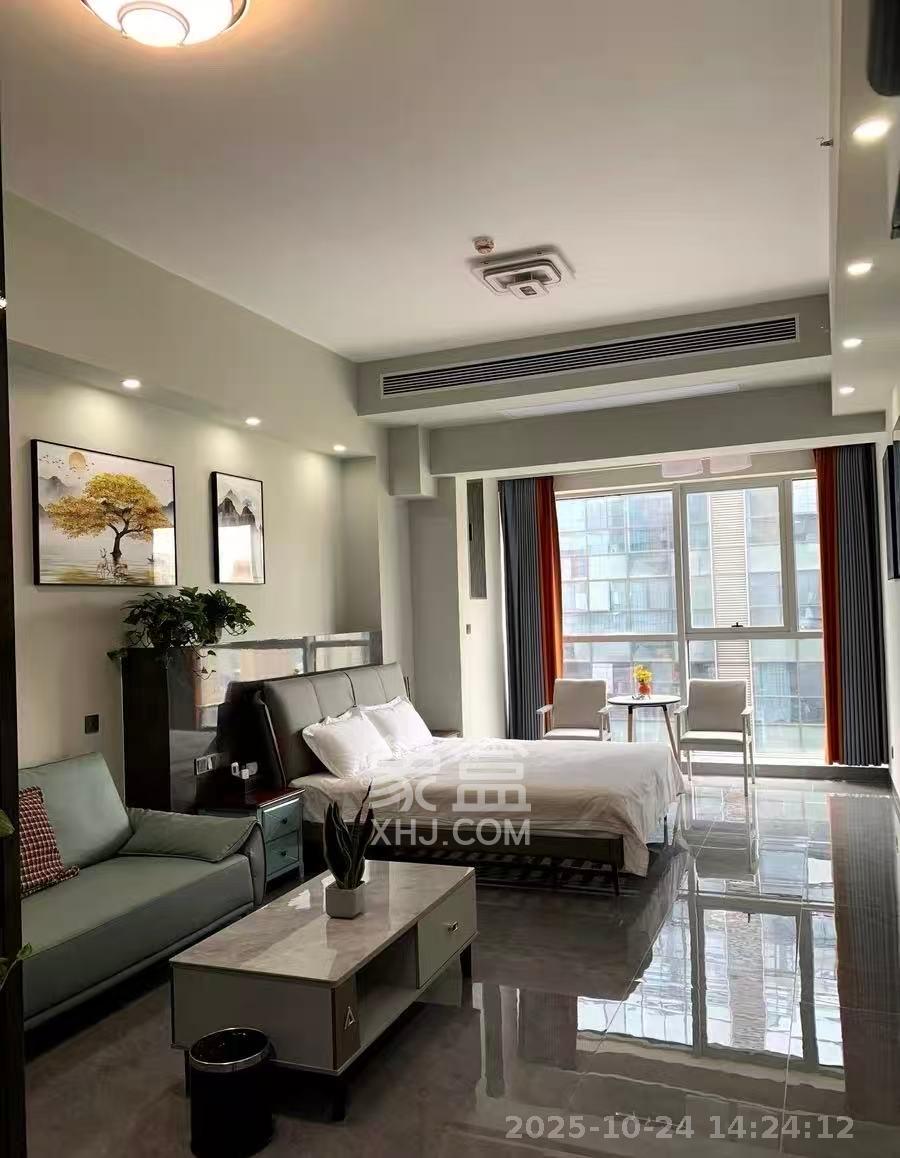 奥克斯滨仕花园(奥克斯洋湖广场/奥克斯中心) 1室1厅1卫 2200.0元/月 奥克斯滨仕花园(奥克斯洋湖广场/奥克斯中心) 1室1厅1卫 2200.0元/月室内图