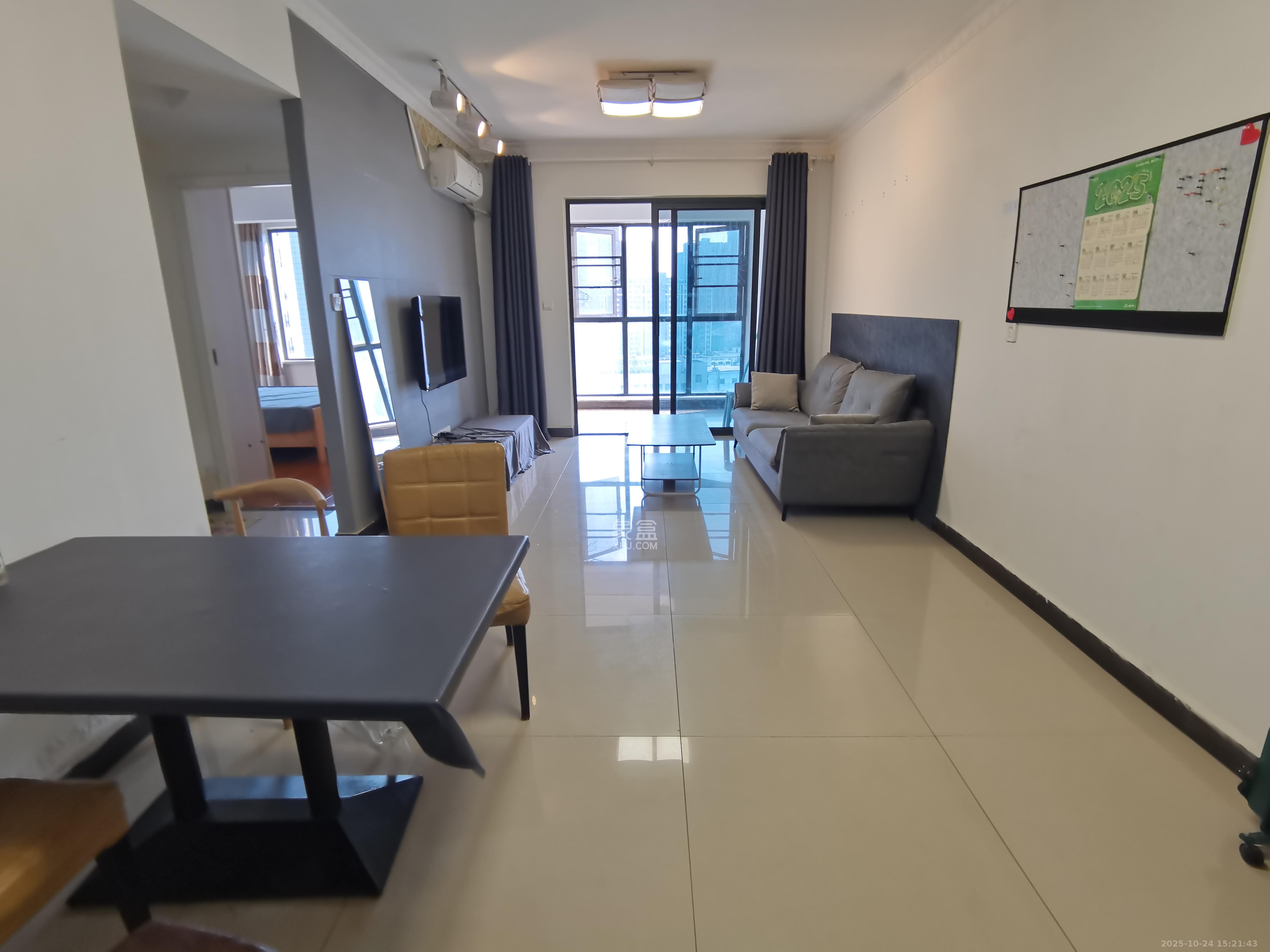 建发中央公园（建发美地）  1室2厅1卫    2600.0元/月