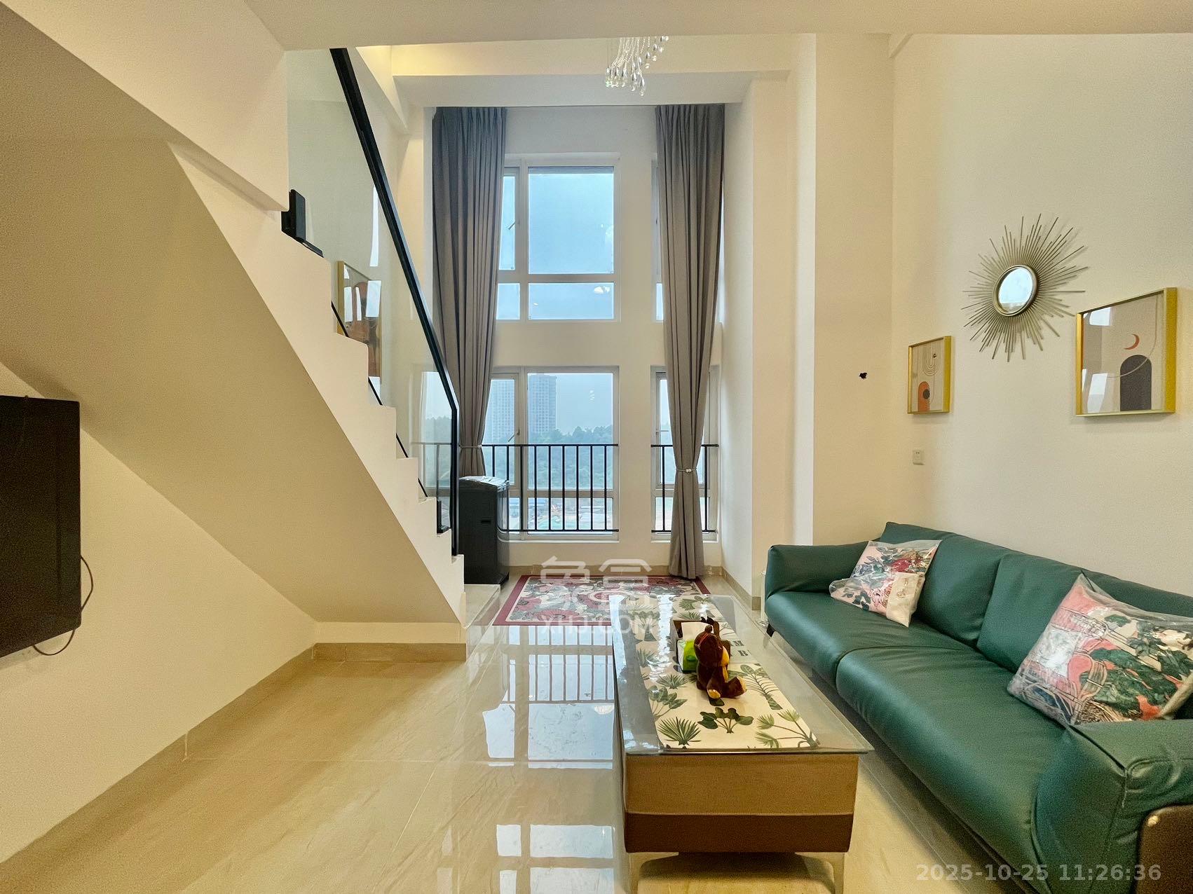 金地铂悦  1室1厅1卫    1600.0元/月