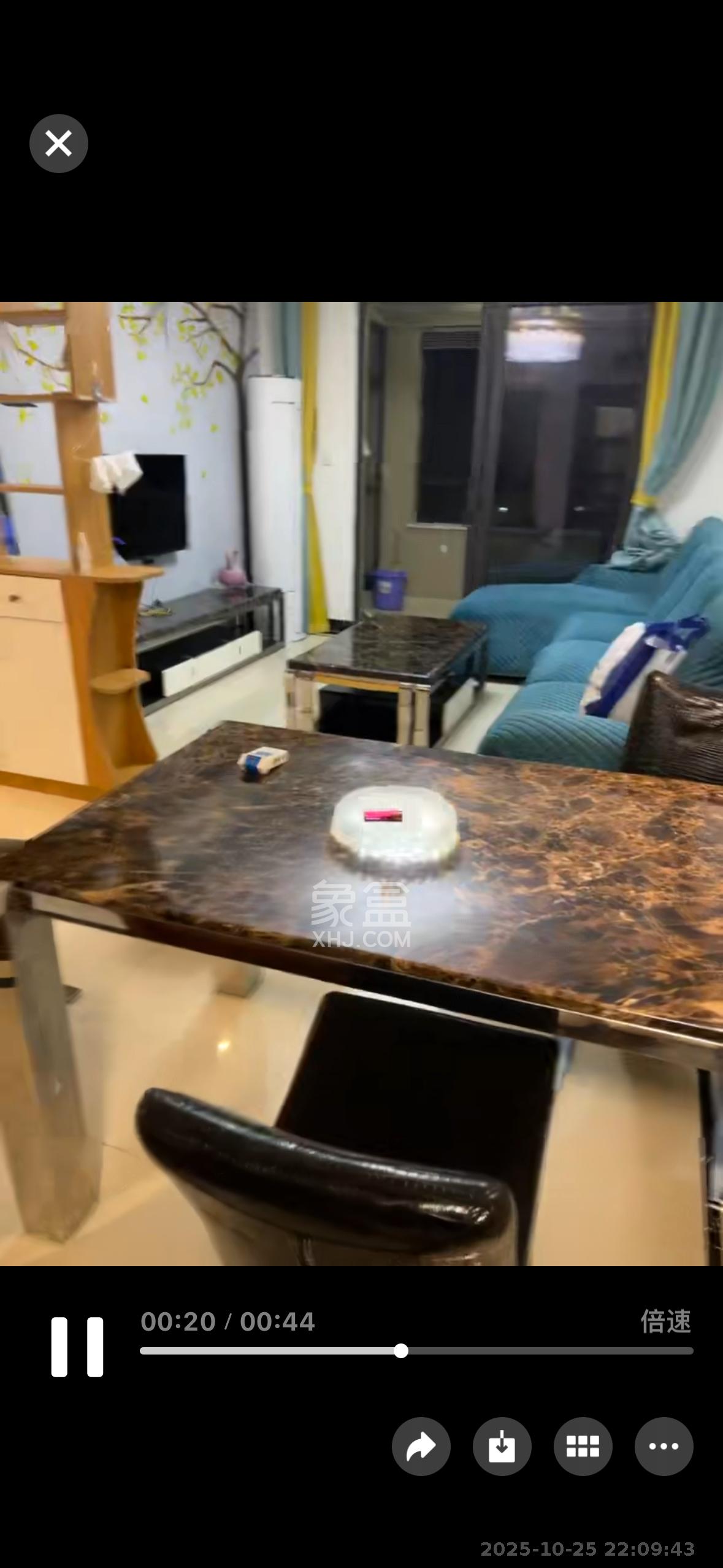 中海国际二期  2室2厅1卫    2200.0元/月室内图