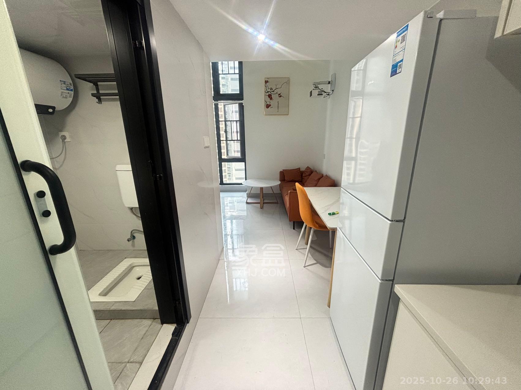 爱家当代境  1室1厅1卫    1900.0元/月 爱家当代境  1室1厅1卫    1900.0元/月室内图1