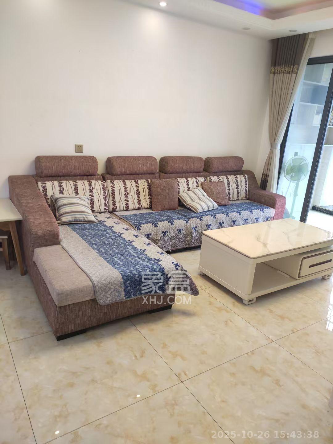 佳兆业水岸新都  2室1厅1卫    1400.0元/月室内图