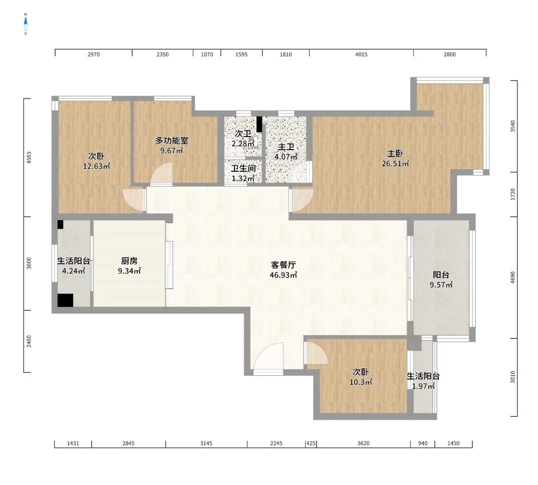 奥园养生城  4室2厅2卫    149.8万 奥园养生城  4室2厅2卫    149.8万室内图