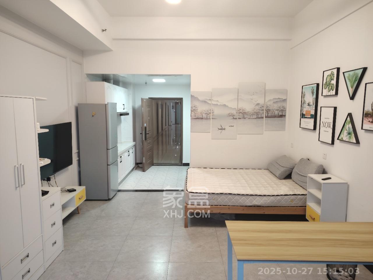 奥克斯滨仕花园（奥克斯洋湖广场/奥克斯中心）  1室0厅0卫    1600.0元/月室内图