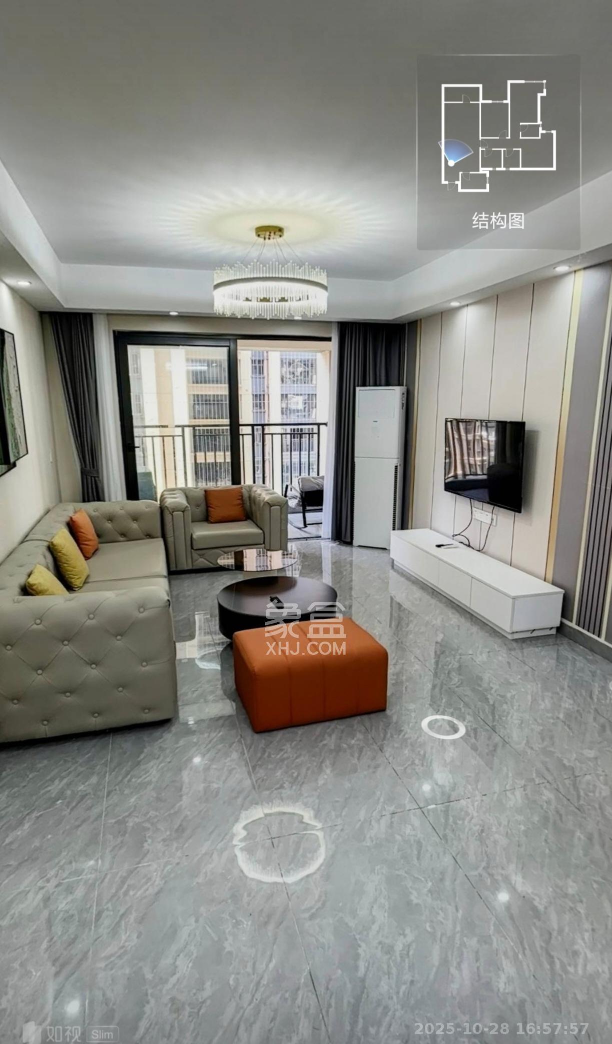 天健城  3室2厅2卫    4300.0元/月