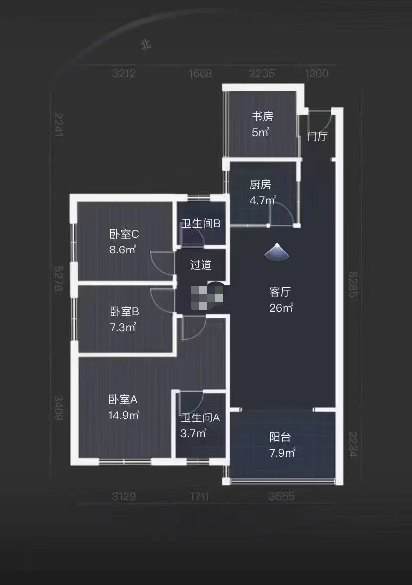康桥漫步  3室2厅2卫    45.0万 康桥漫步  3室2厅2卫    45.0万室内图