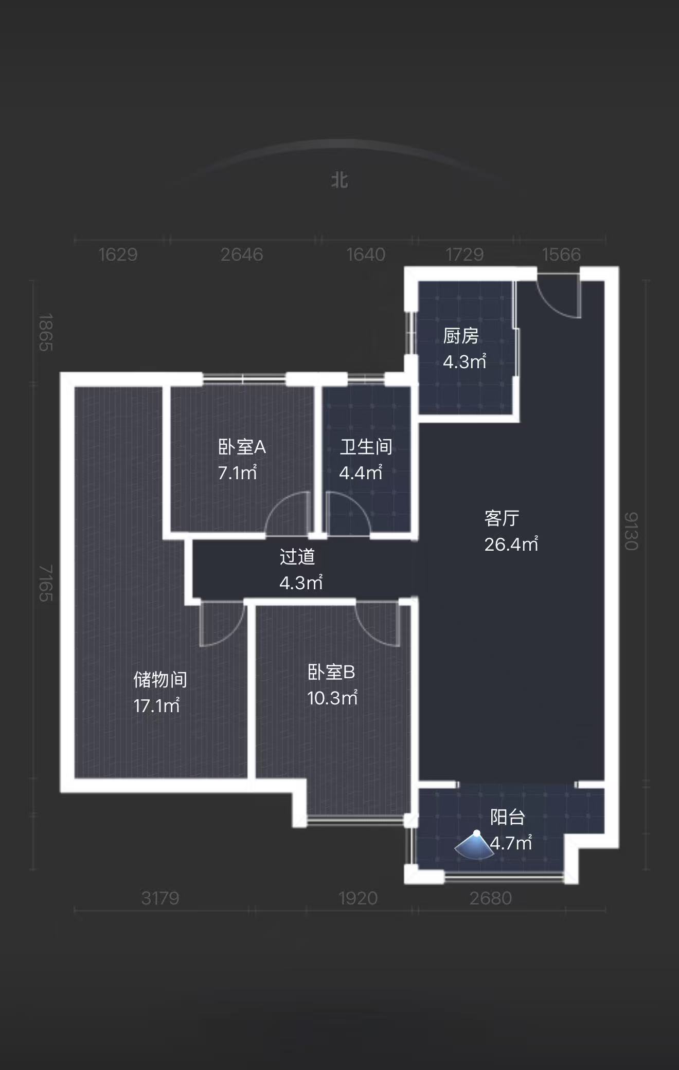 美的铂悦府 3室2厅2卫 63.0万 美的铂悦府 3室2厅2卫 63.0万室内图
