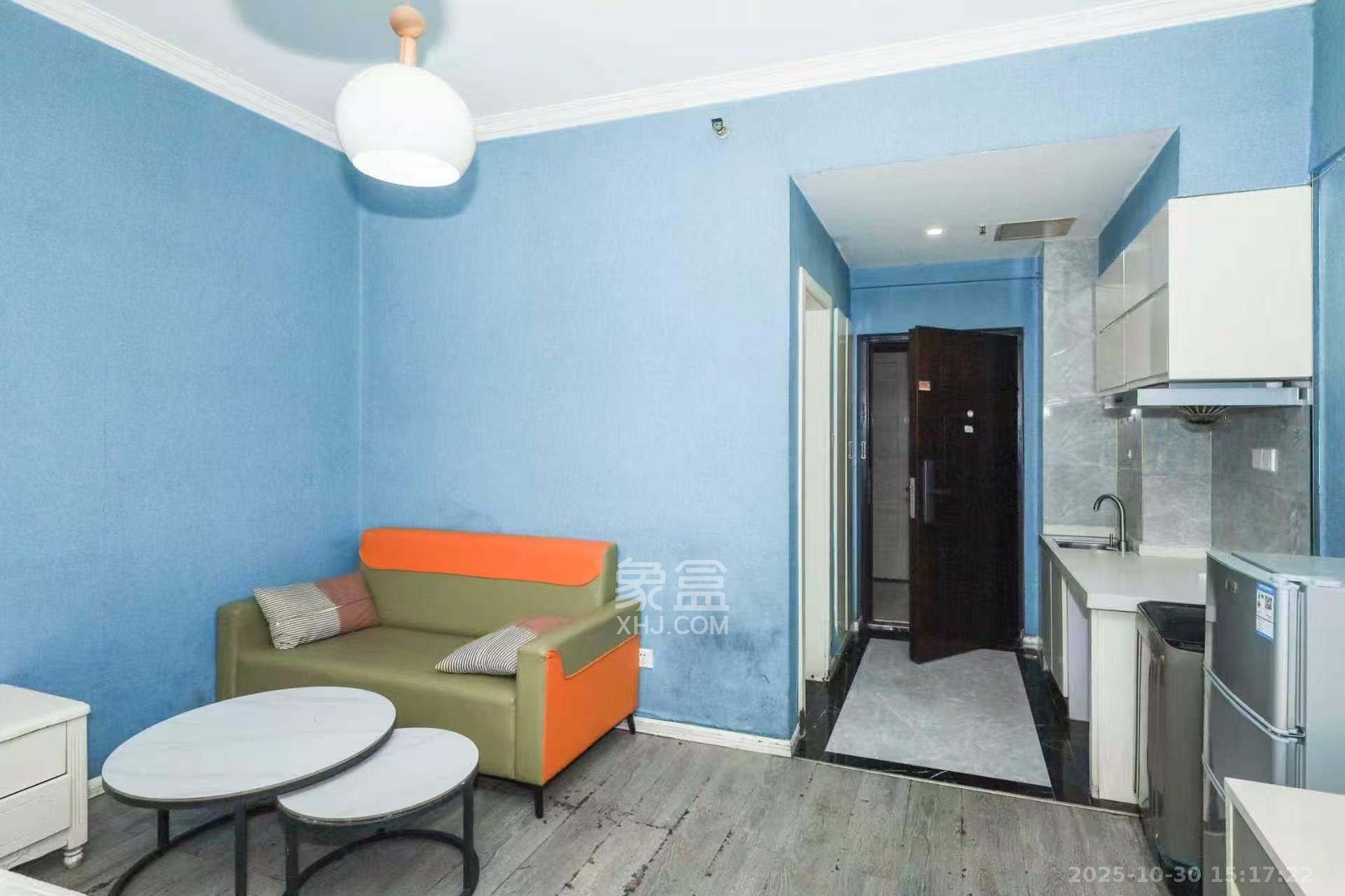 梅溪鑫苑名家 1室1厅1卫 1200.0元/月 梅溪鑫苑名家 1室1厅1卫 1200.0元/月室内图