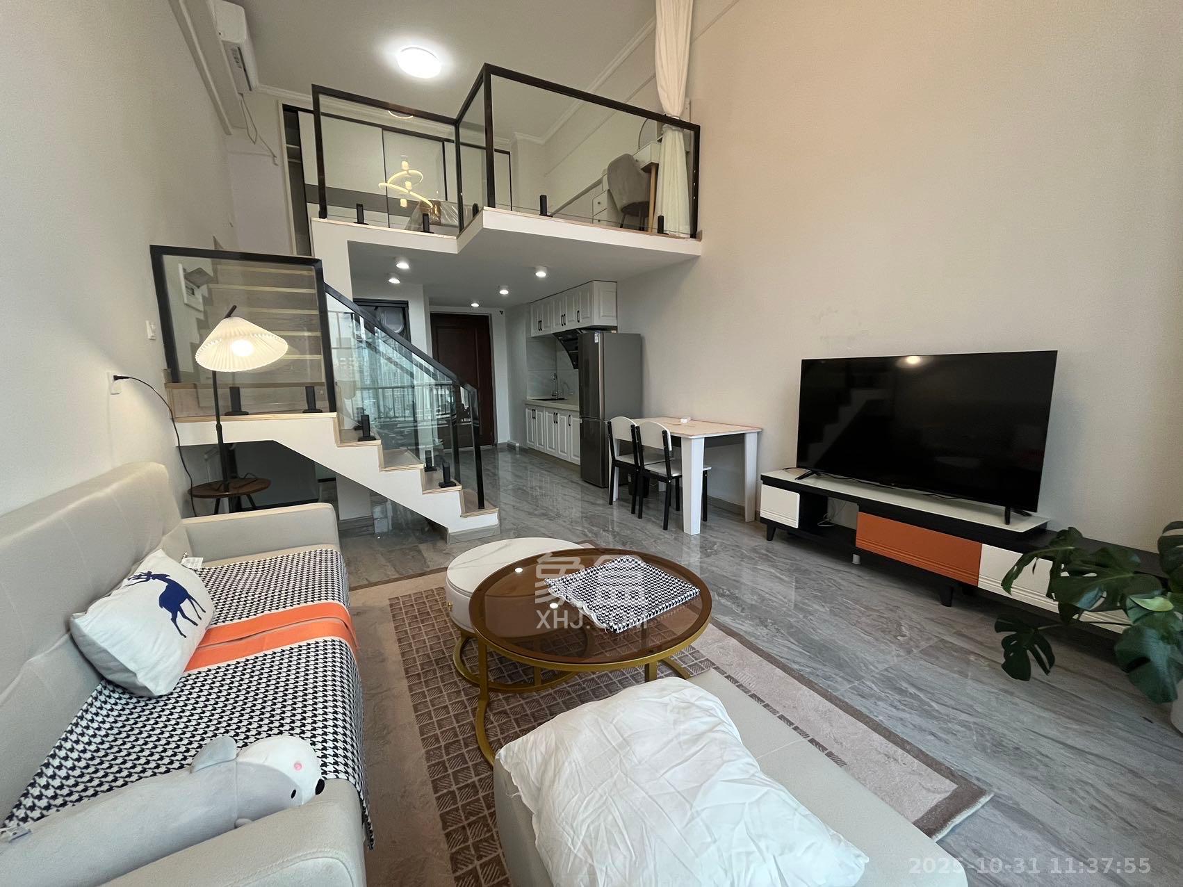 梅溪湖金茂湾  1室1厅1卫    1800.0元/月室内图