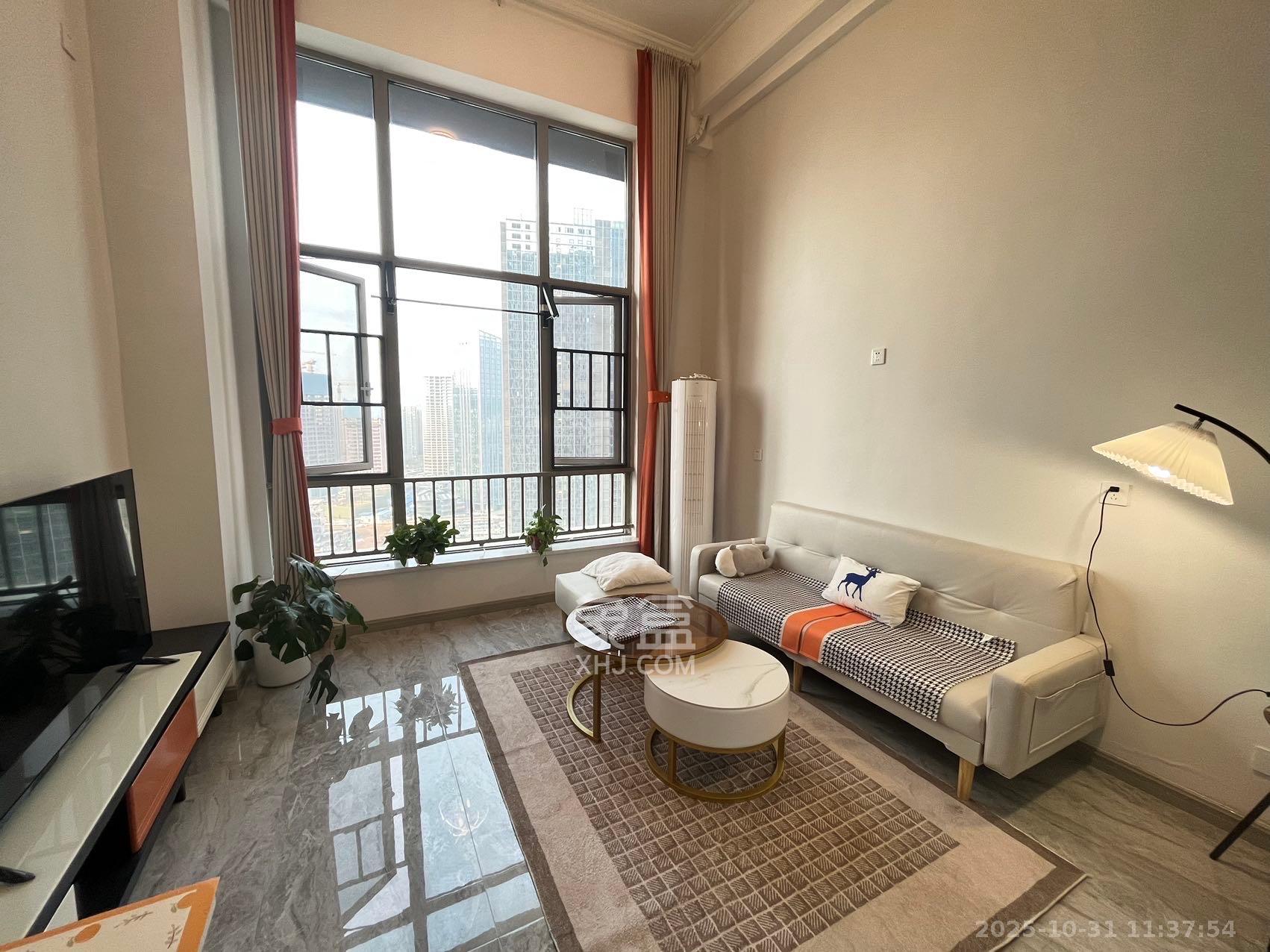 梅溪湖金茂湾  1室1厅1卫    1800.0元/月室内图