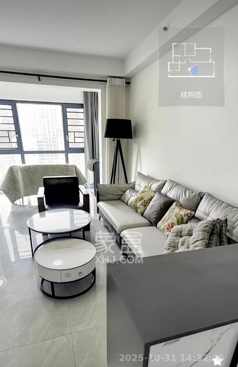 保利天禧D区 3室2厅1卫 3400.0元/月 保利天禧D区 3室2厅1卫 3400.0元/月室内图