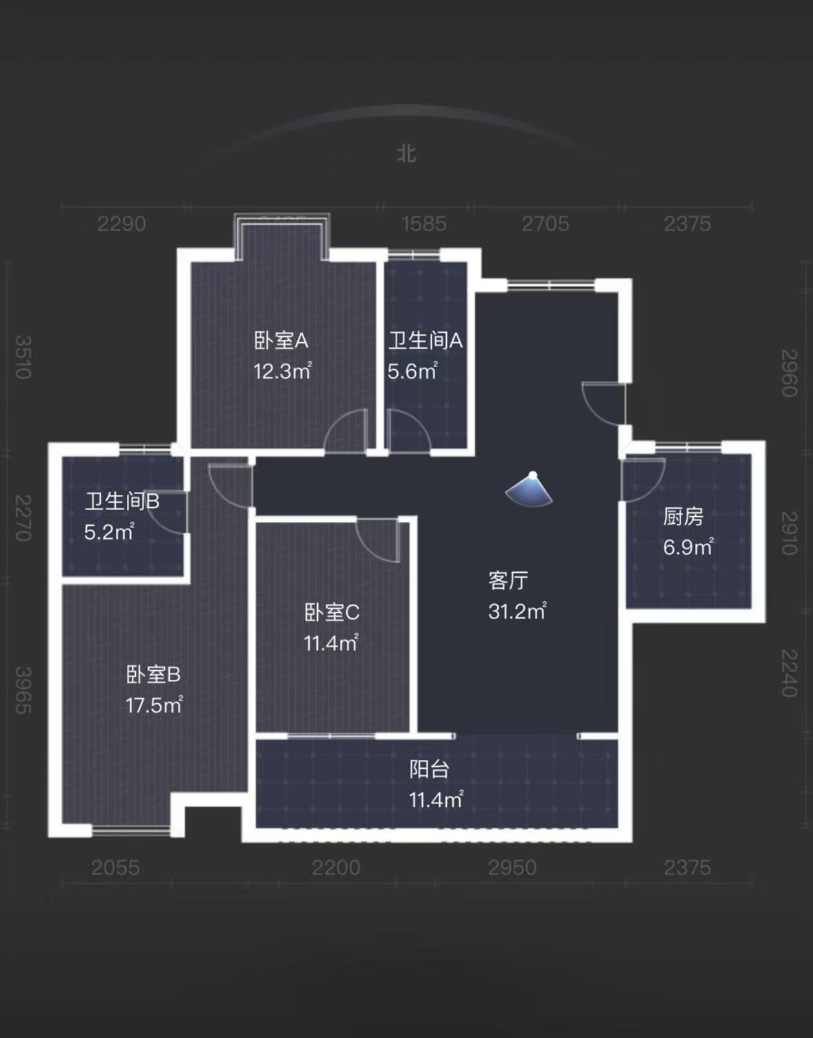 建设家园  4室2厅2卫    55.0万