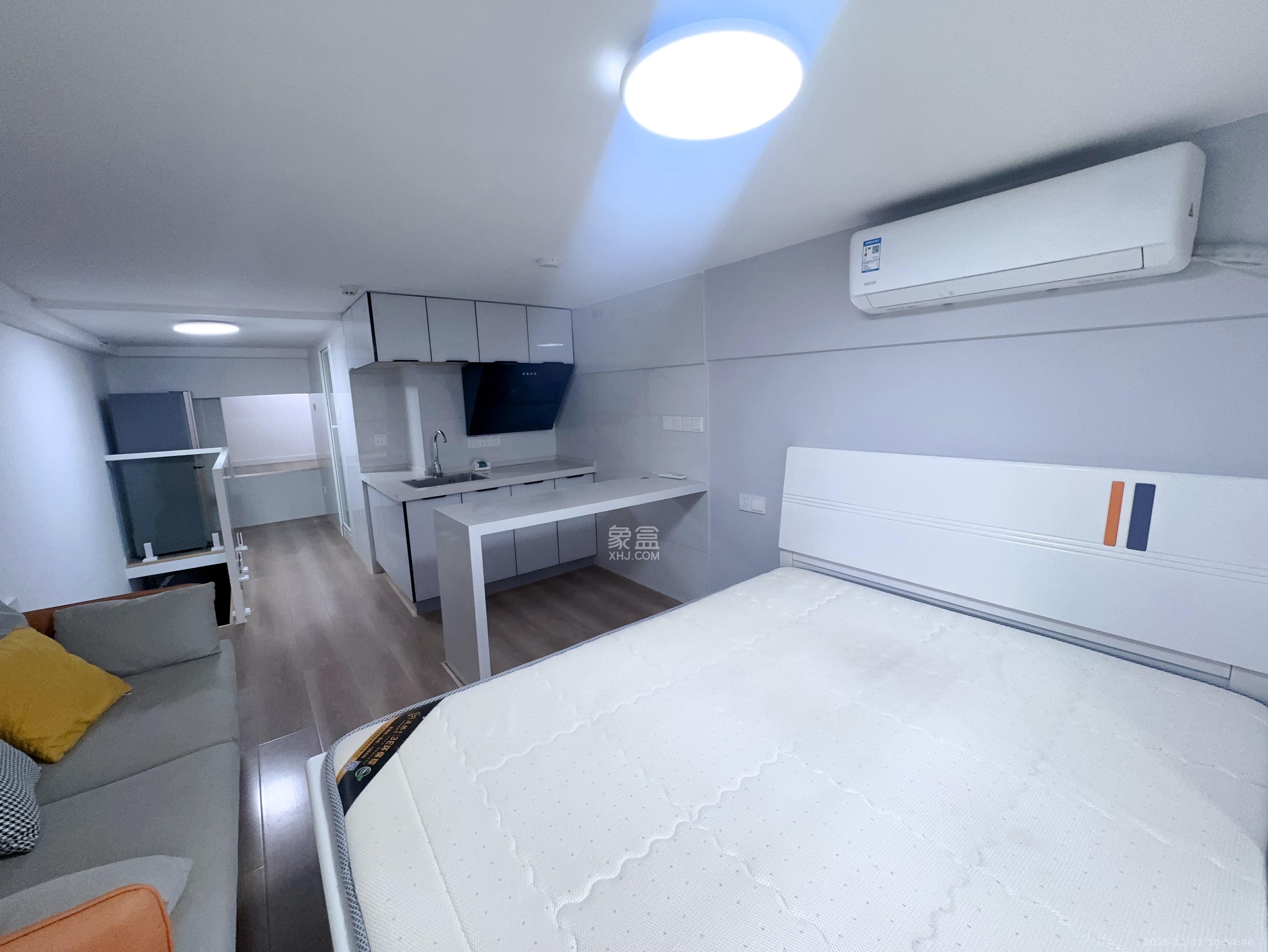 清控湖山雅居北区  1室1厅1卫    1200.0元/月室内图