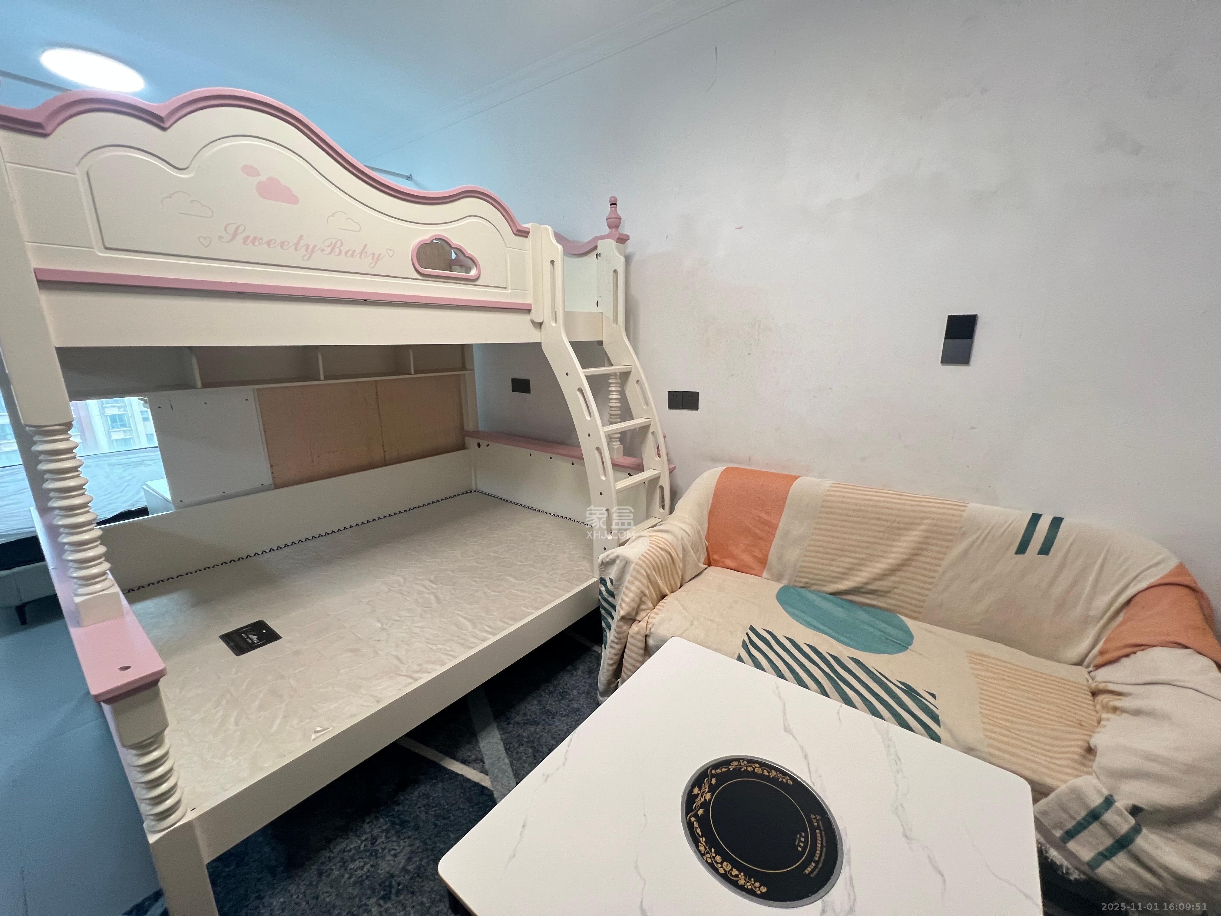 果遇微住宅（筑安雅居）  1室1厅1卫    1600.0元/月室内图