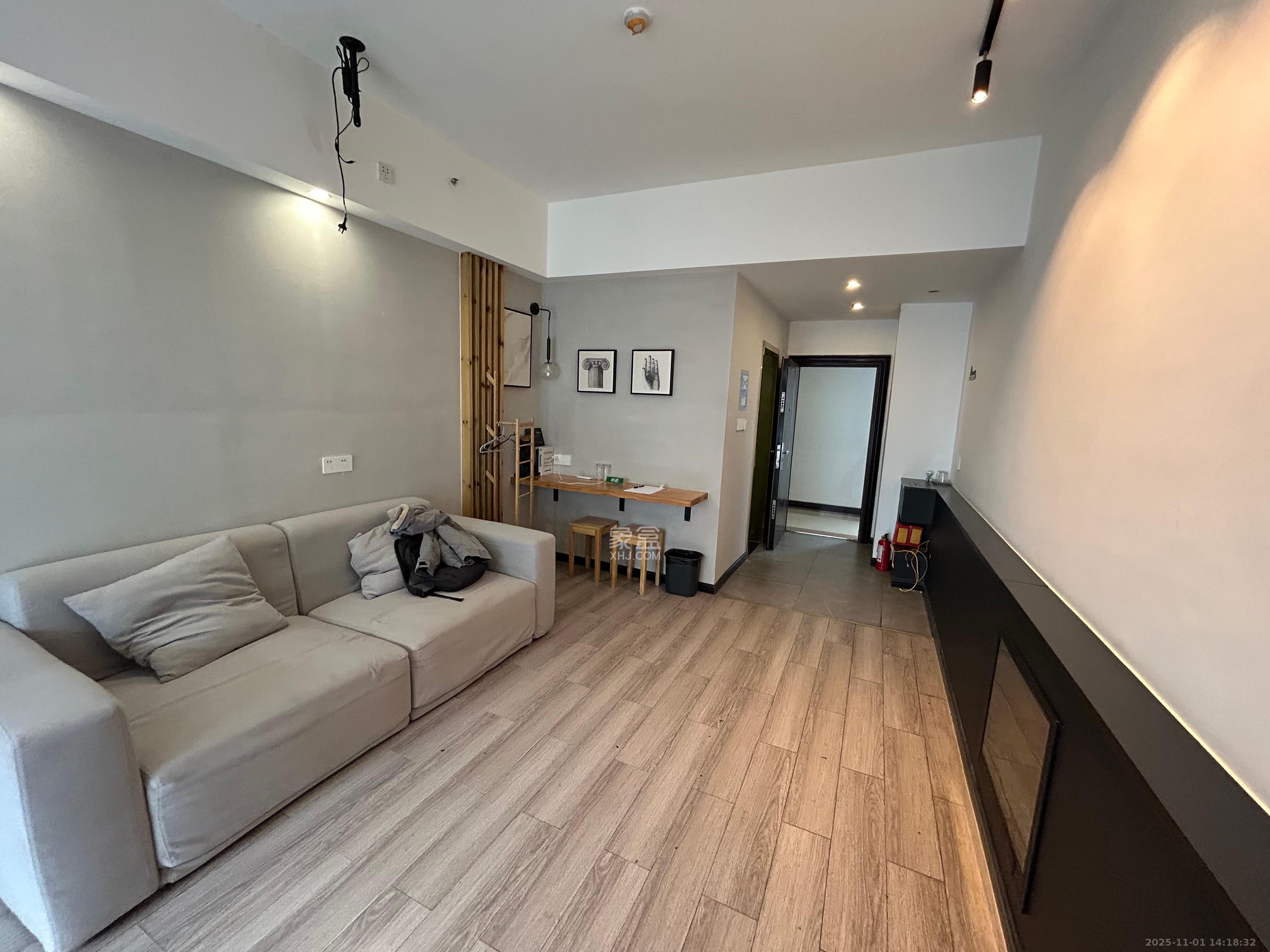 梅溪国际公寓（步步高新天地）  1室1厅1卫    1300.0元/月室内图