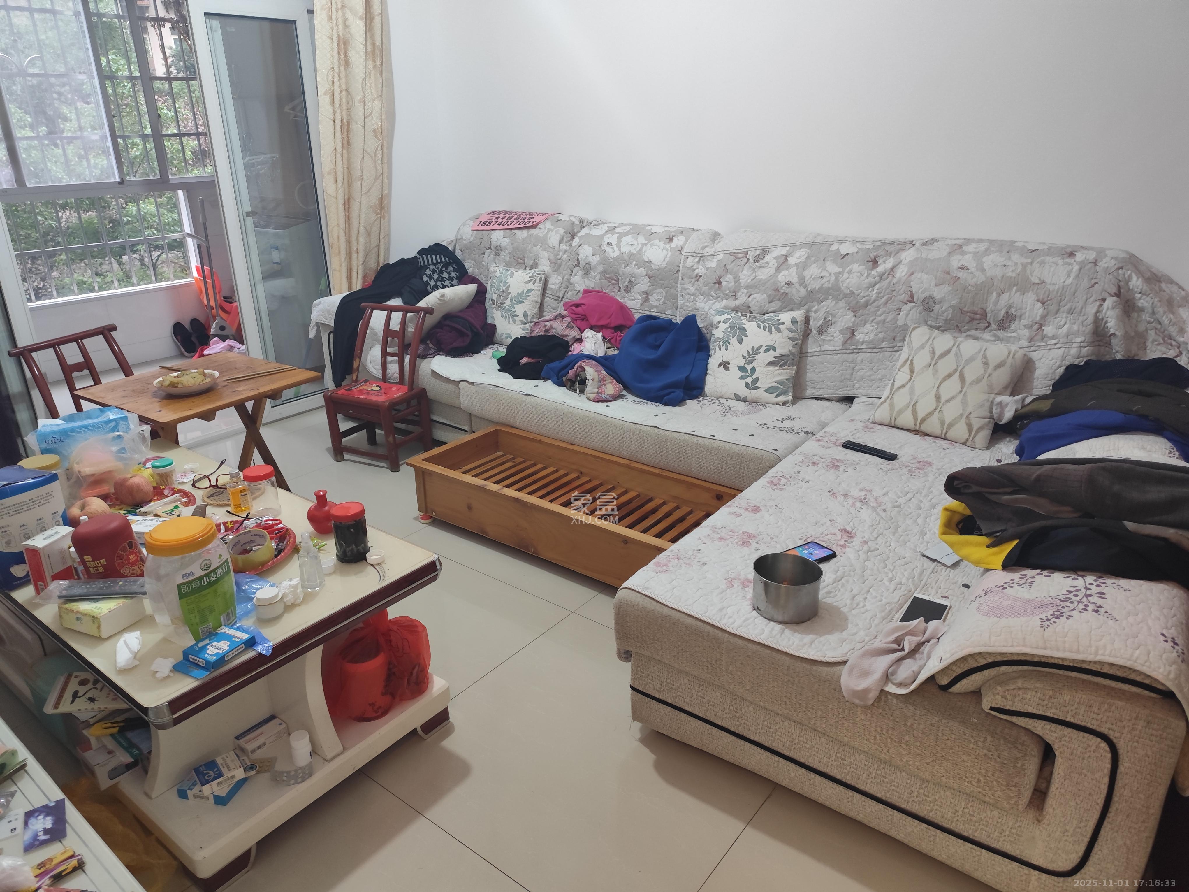 黎郡新宇康景园 2室1厅1卫 1500.0元/月 黎郡新宇康景园 2室1厅1卫 1500.0元/月室内图