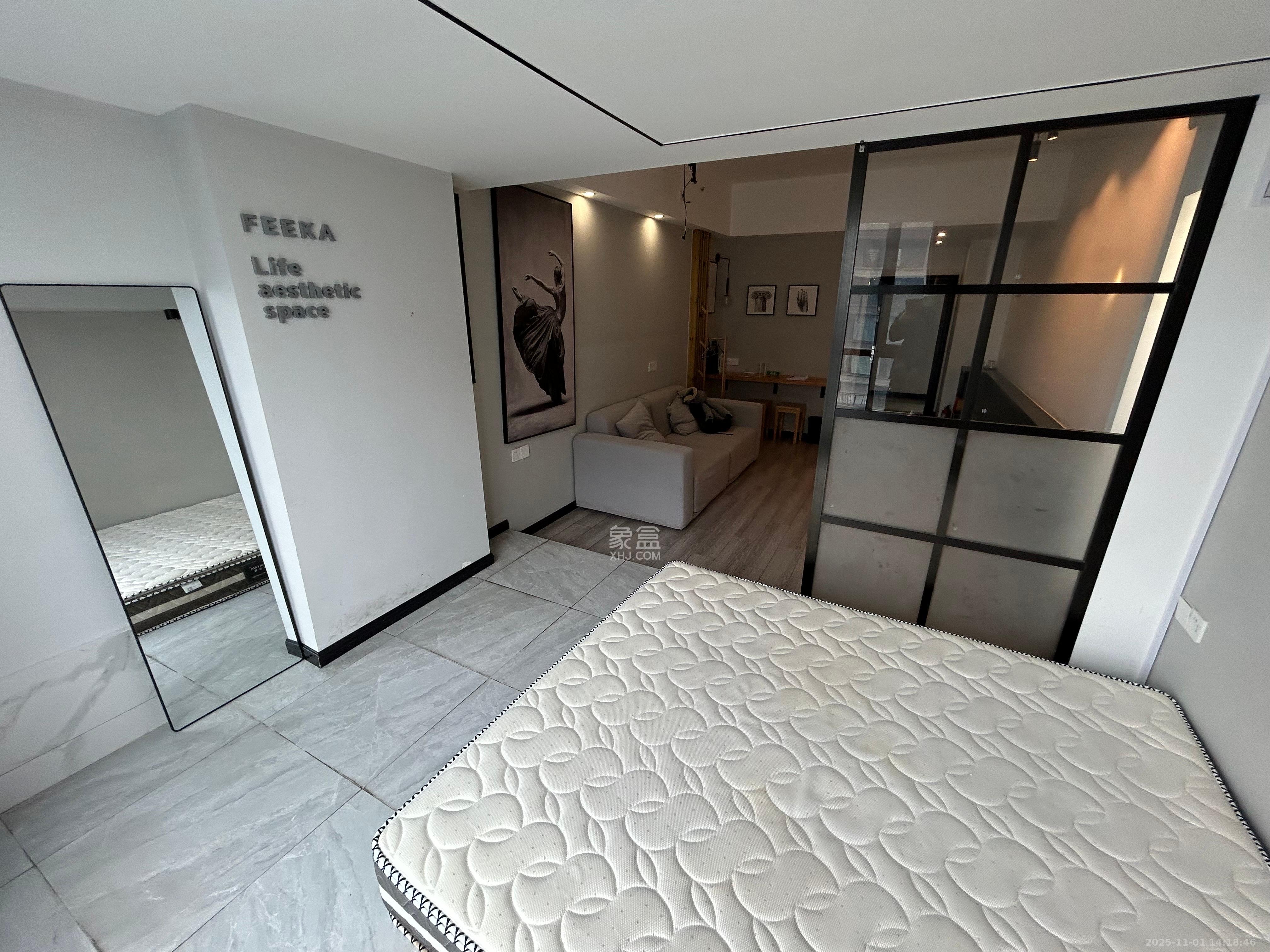 梅溪国际公寓（步步高新天地）  1室1厅1卫    1300.0元/月室内图