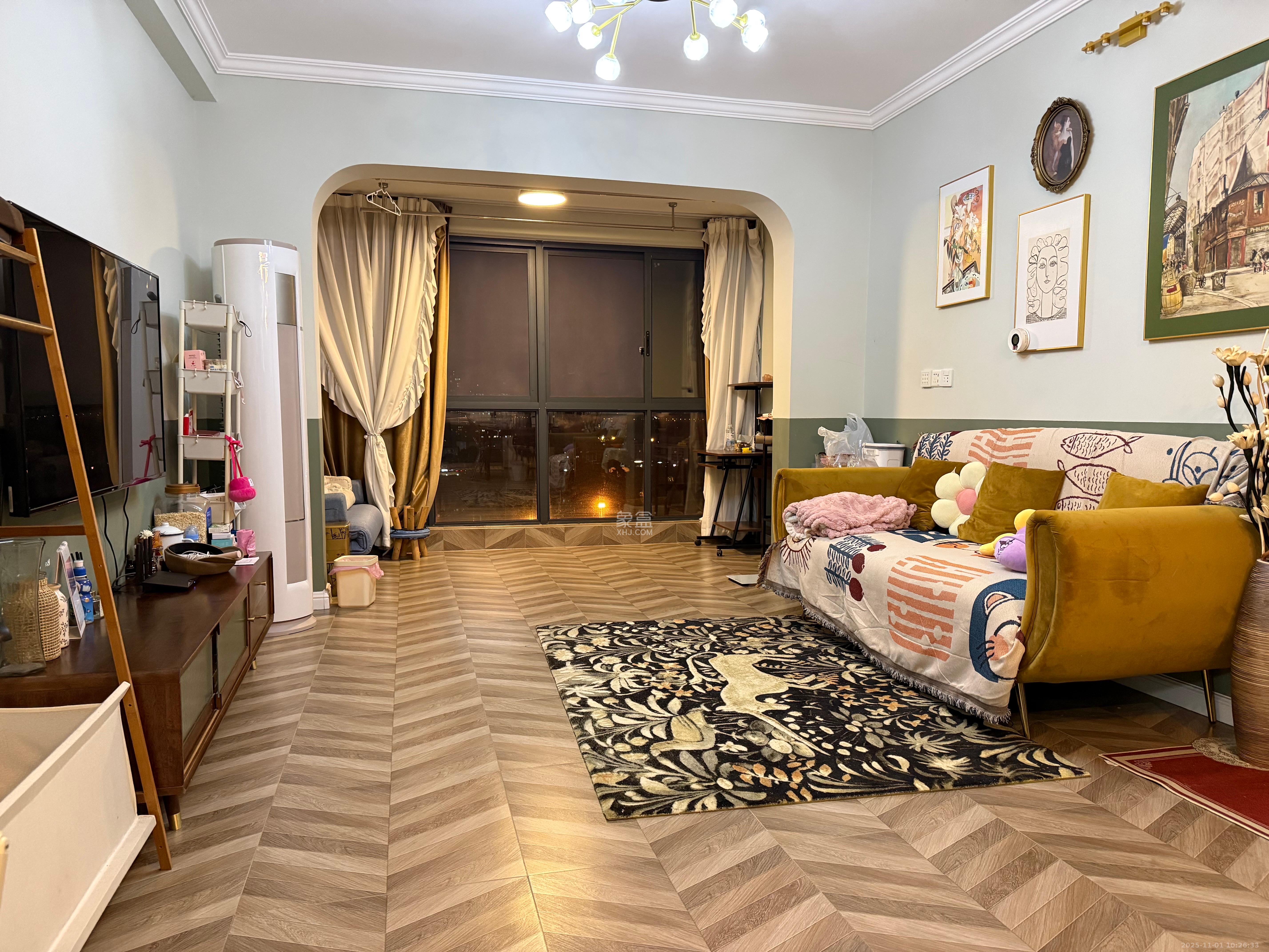 北辰三角洲E7区  2室1厅1卫    3500.0元/月