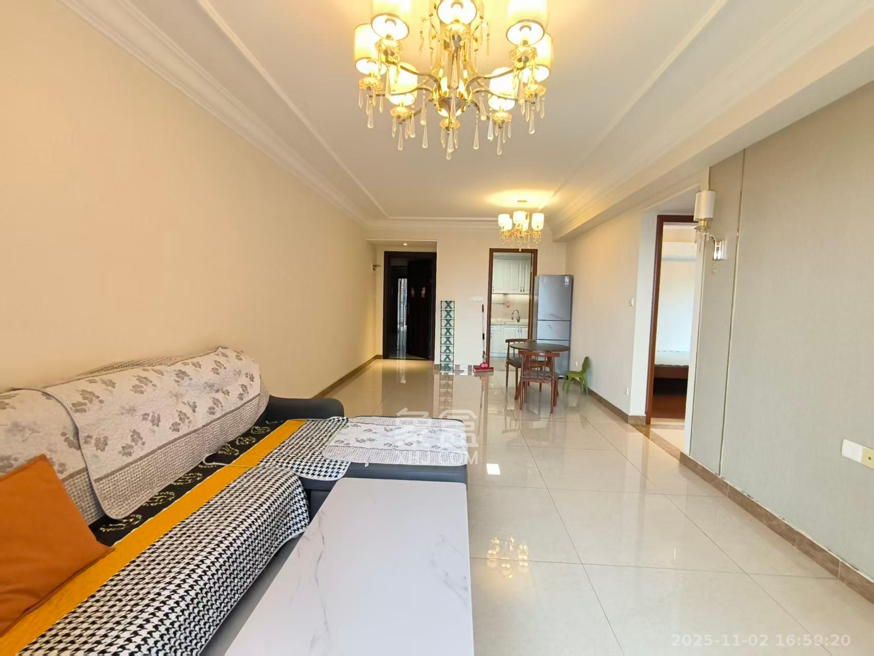 恒大书香门第  2室2厅1卫    1600.0元/月室内图