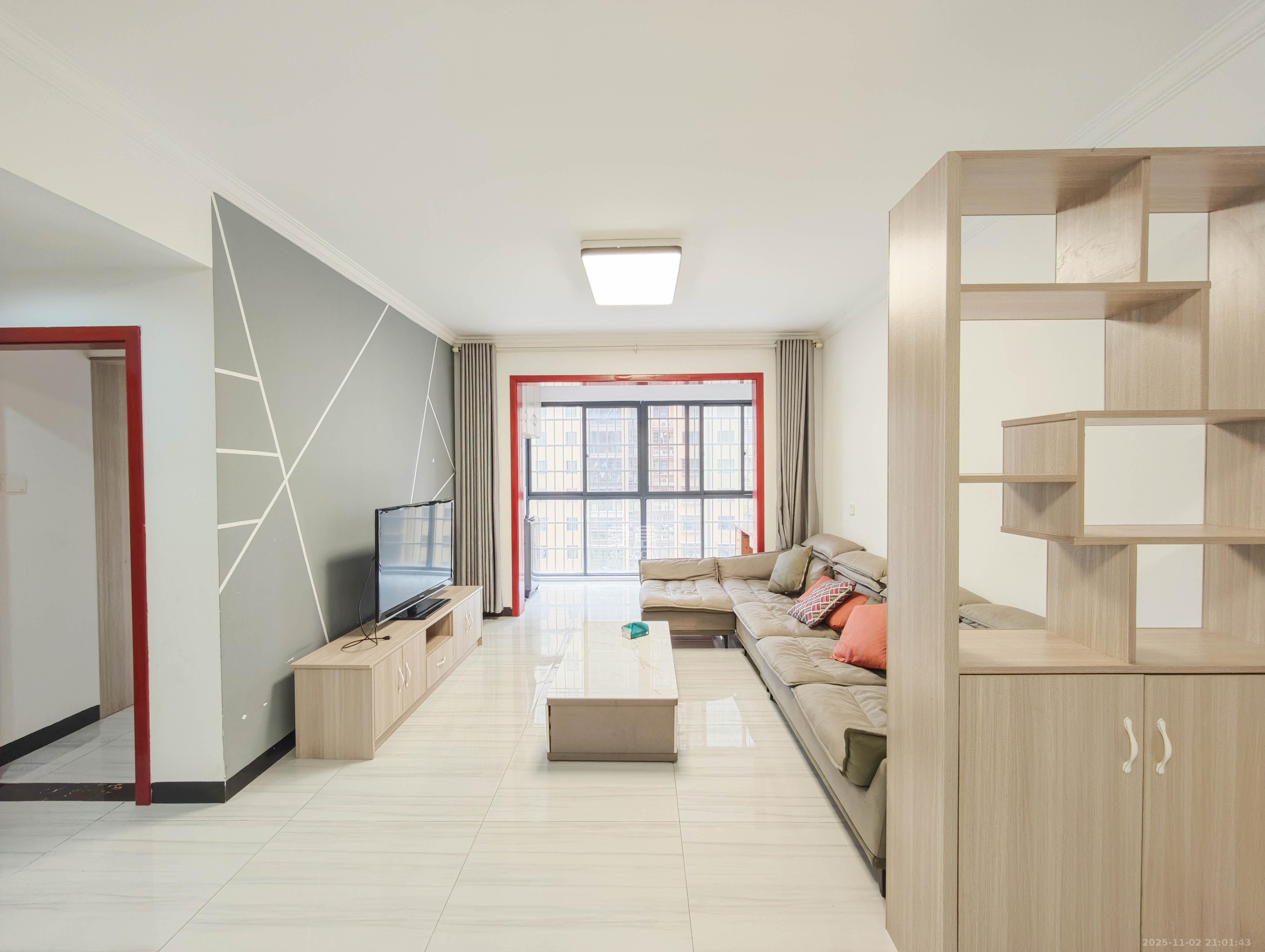 星城新宇川河苑  2室2厅1卫    52.8万客厅