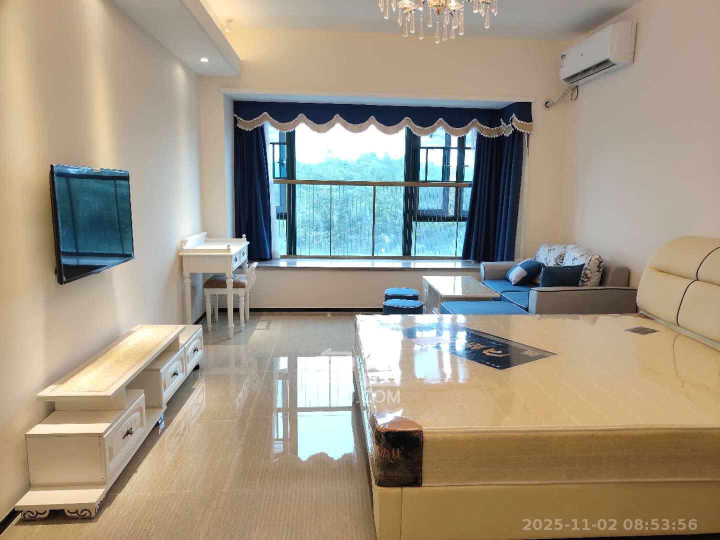 恒大翡翠华庭  1室1厅1卫    1380.0元/月室内图1