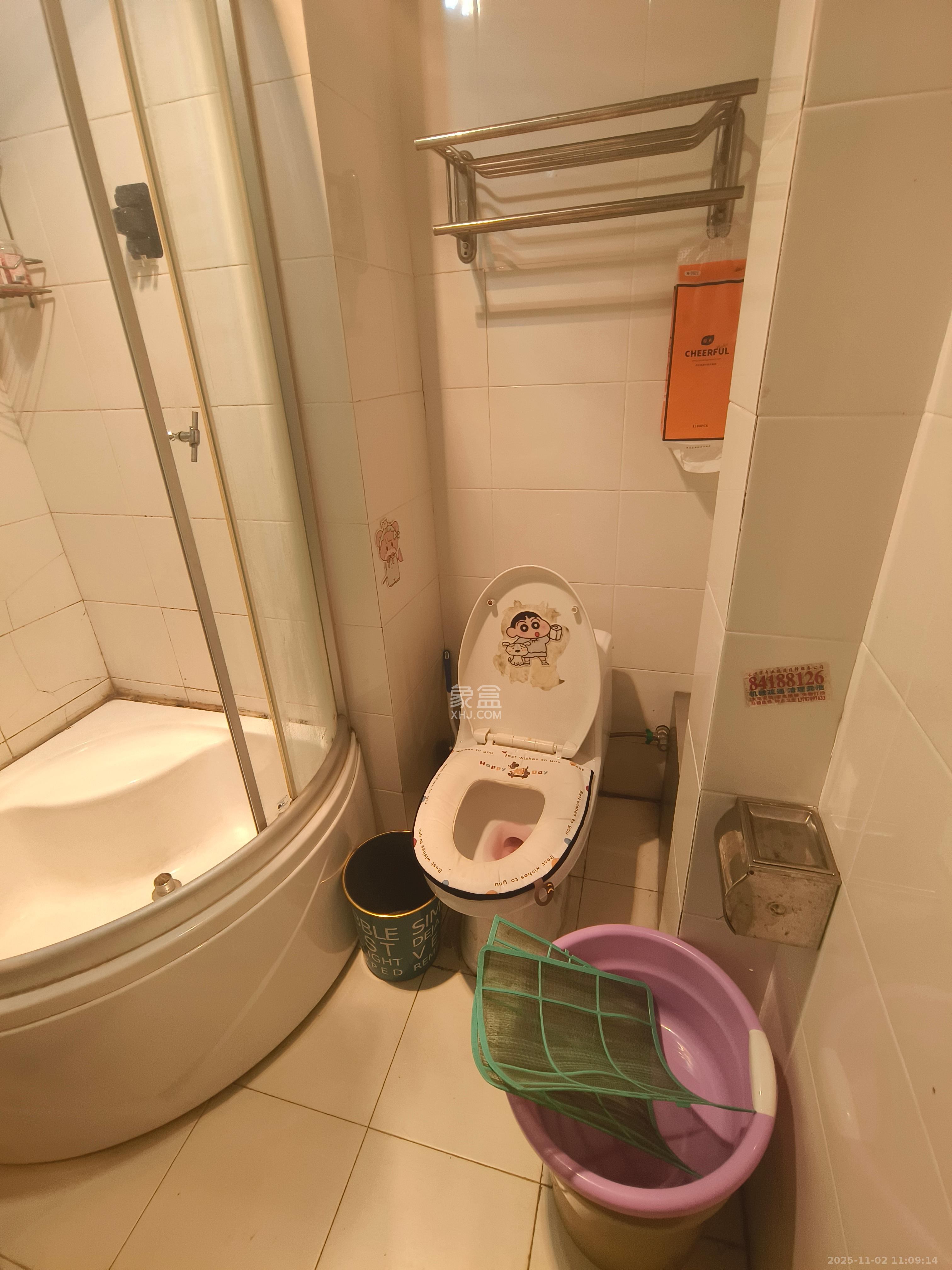 自由.com（自由大厦）  1室1厅1卫    1400.0元/月室内图