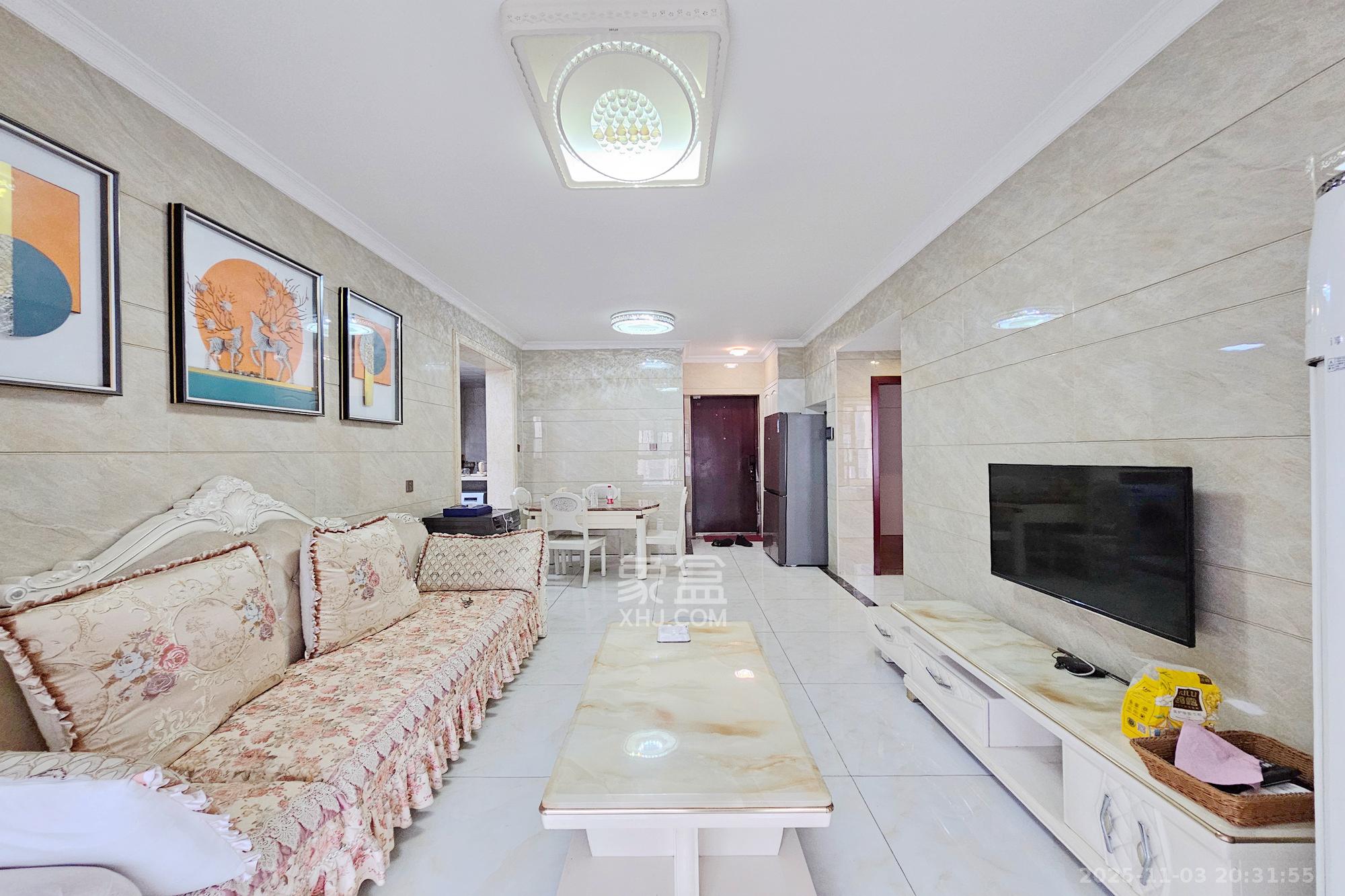 阳光城尚东湾青云苑  2室2厅1卫    73.0万