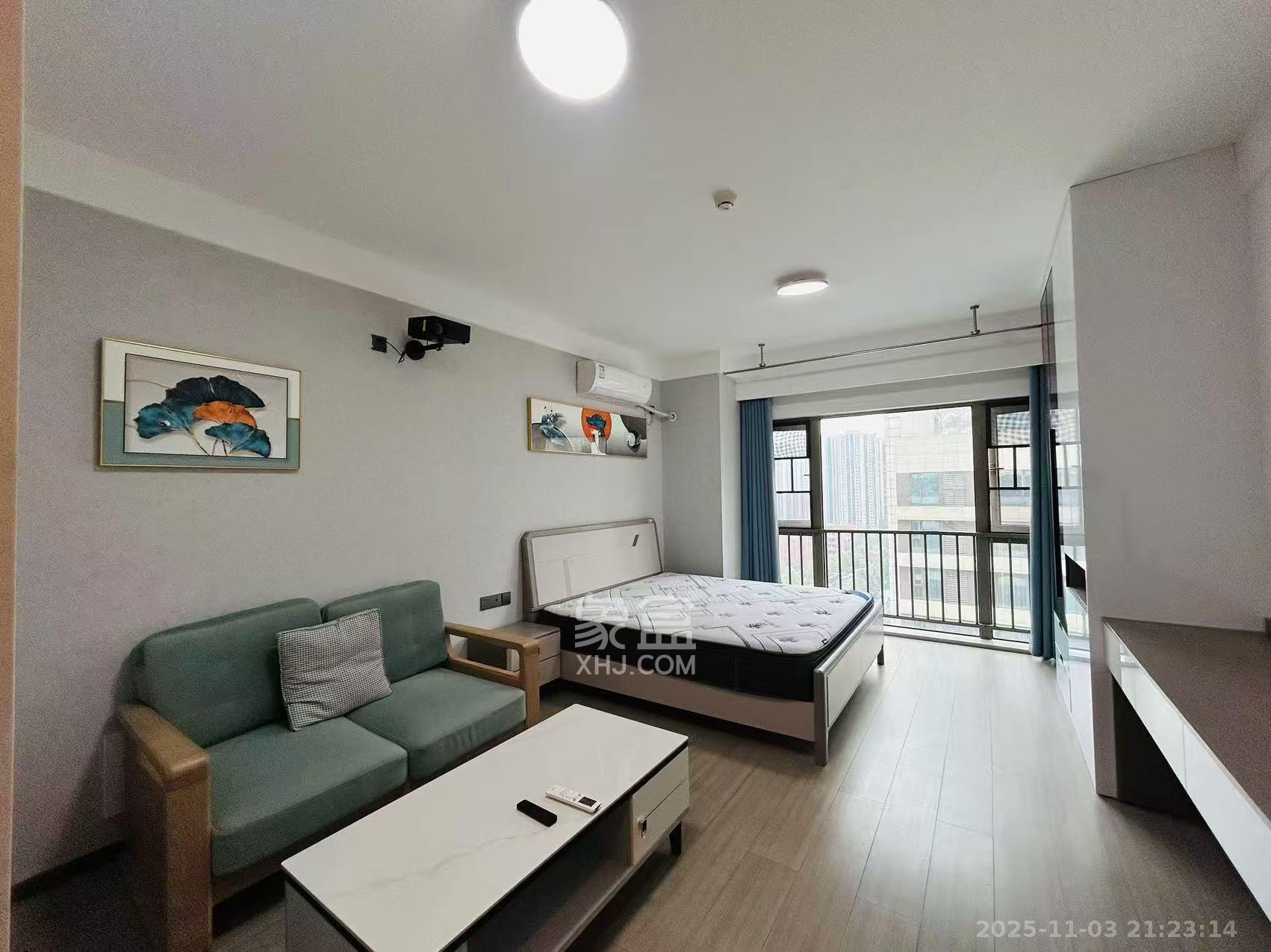 梅溪华府（新城金茂梦想华府）  1室1厅1卫    1650.0元/月室内图