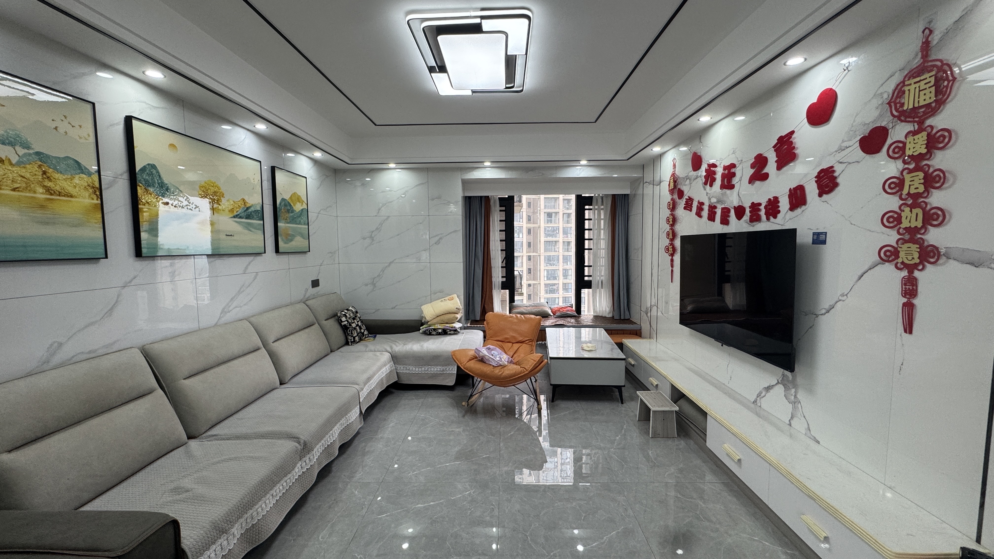 百合御都  3室2厅2卫    65.8万户型图