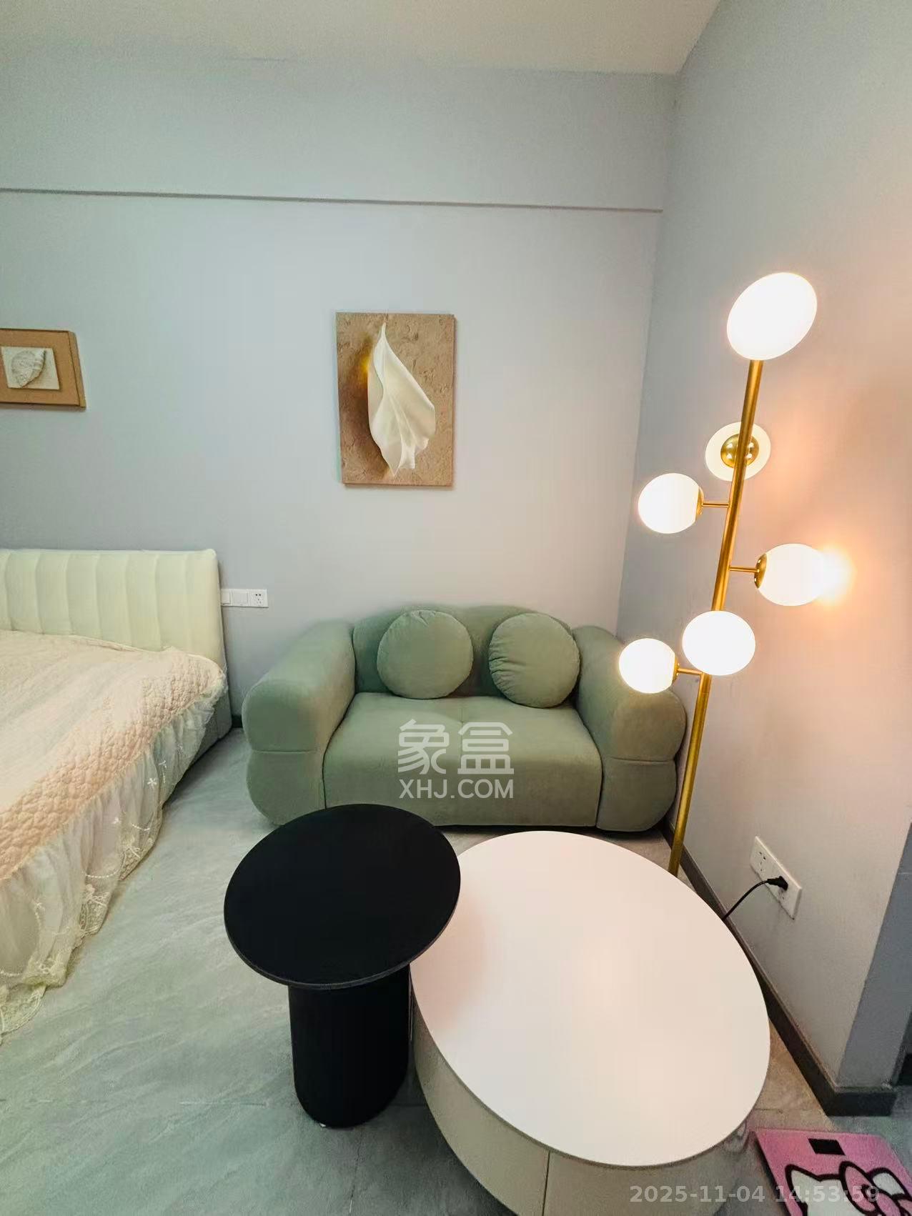 龙湖铂金岛  1室1厅1卫    1800.0元/月