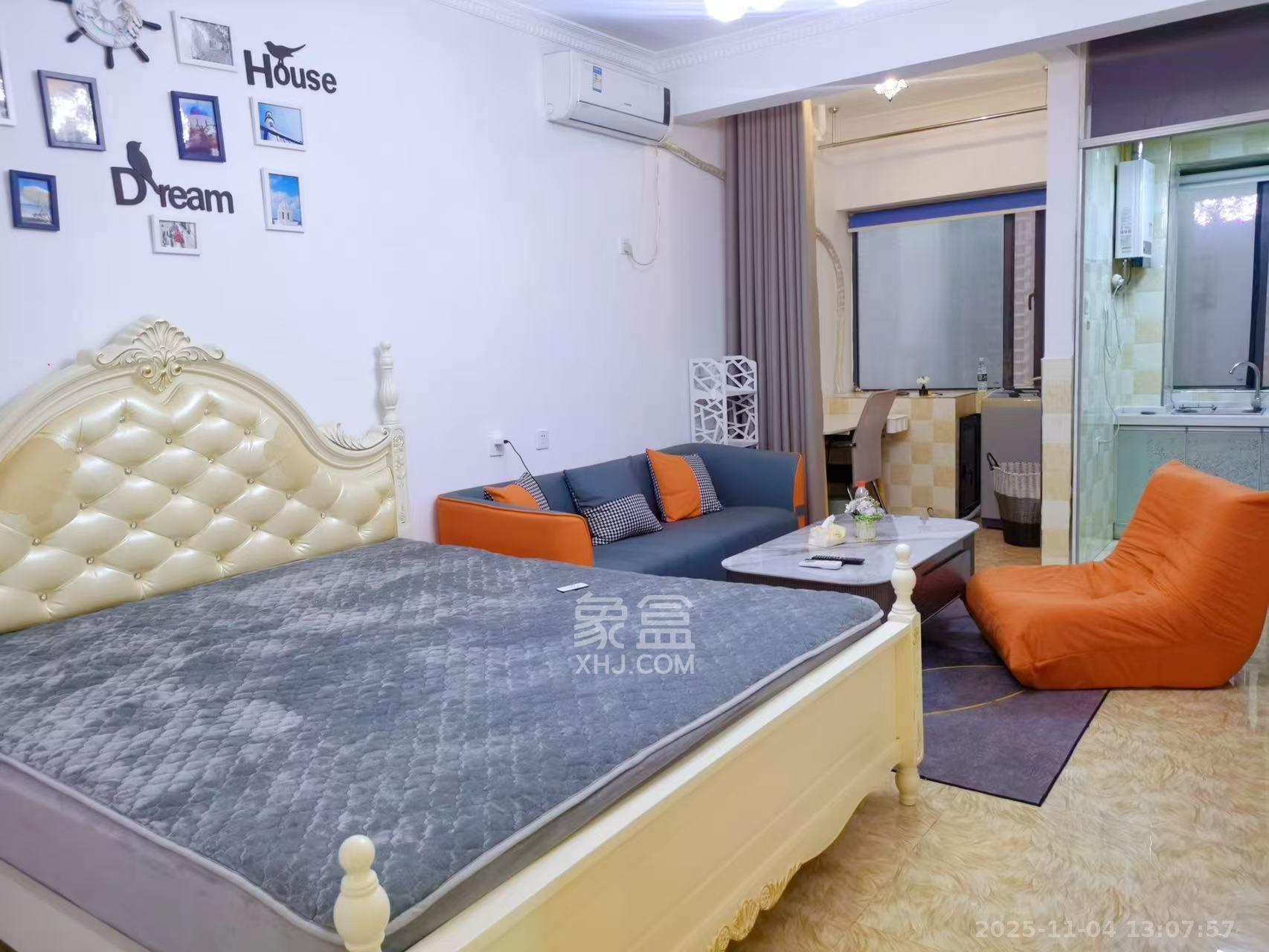 湘域相遇 1室1厅1卫 2000.0元/月 湘域相遇 1室1厅1卫 2000.0元/月室内图