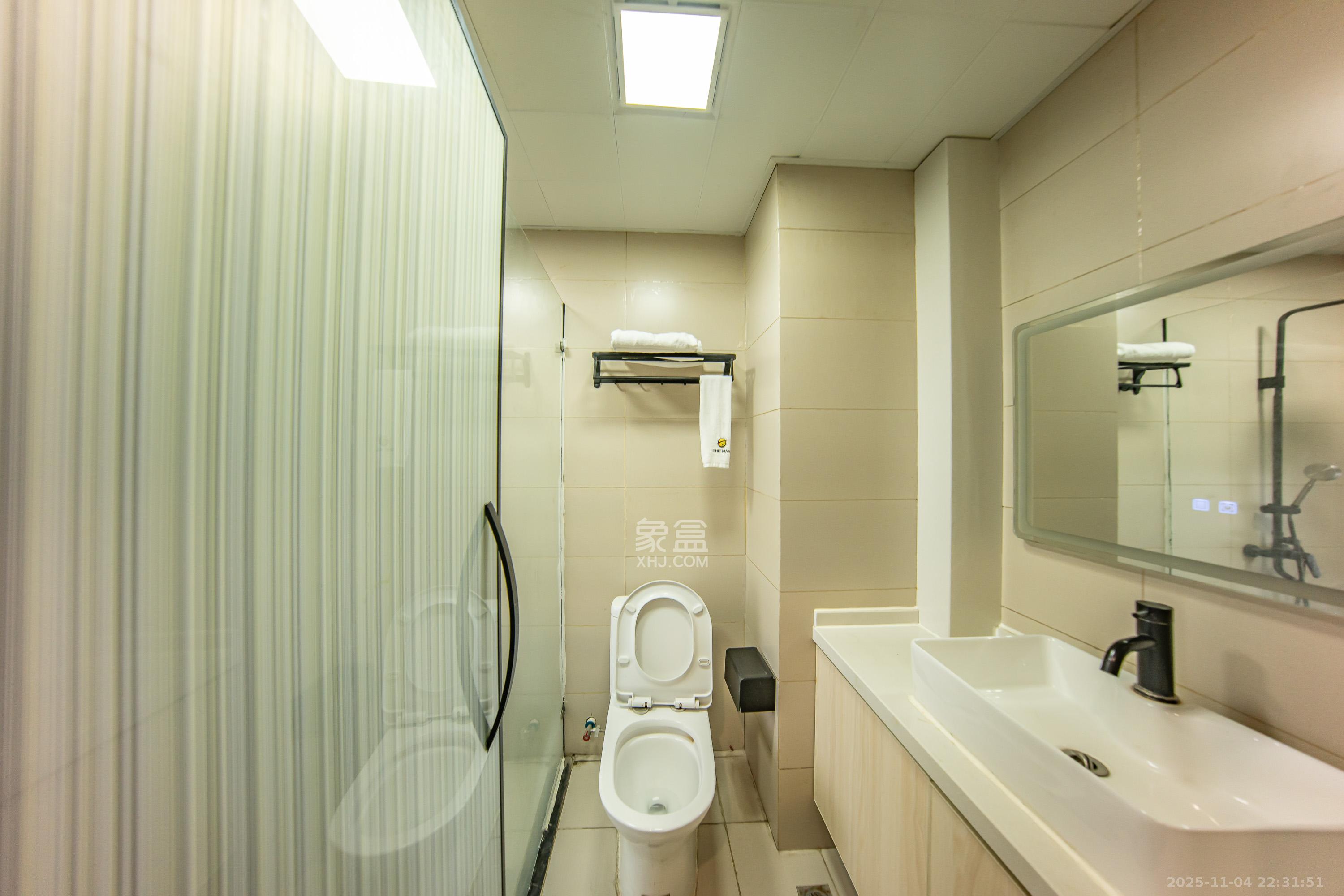 洋湖时代  1室1厅1卫    12.8万卫生间