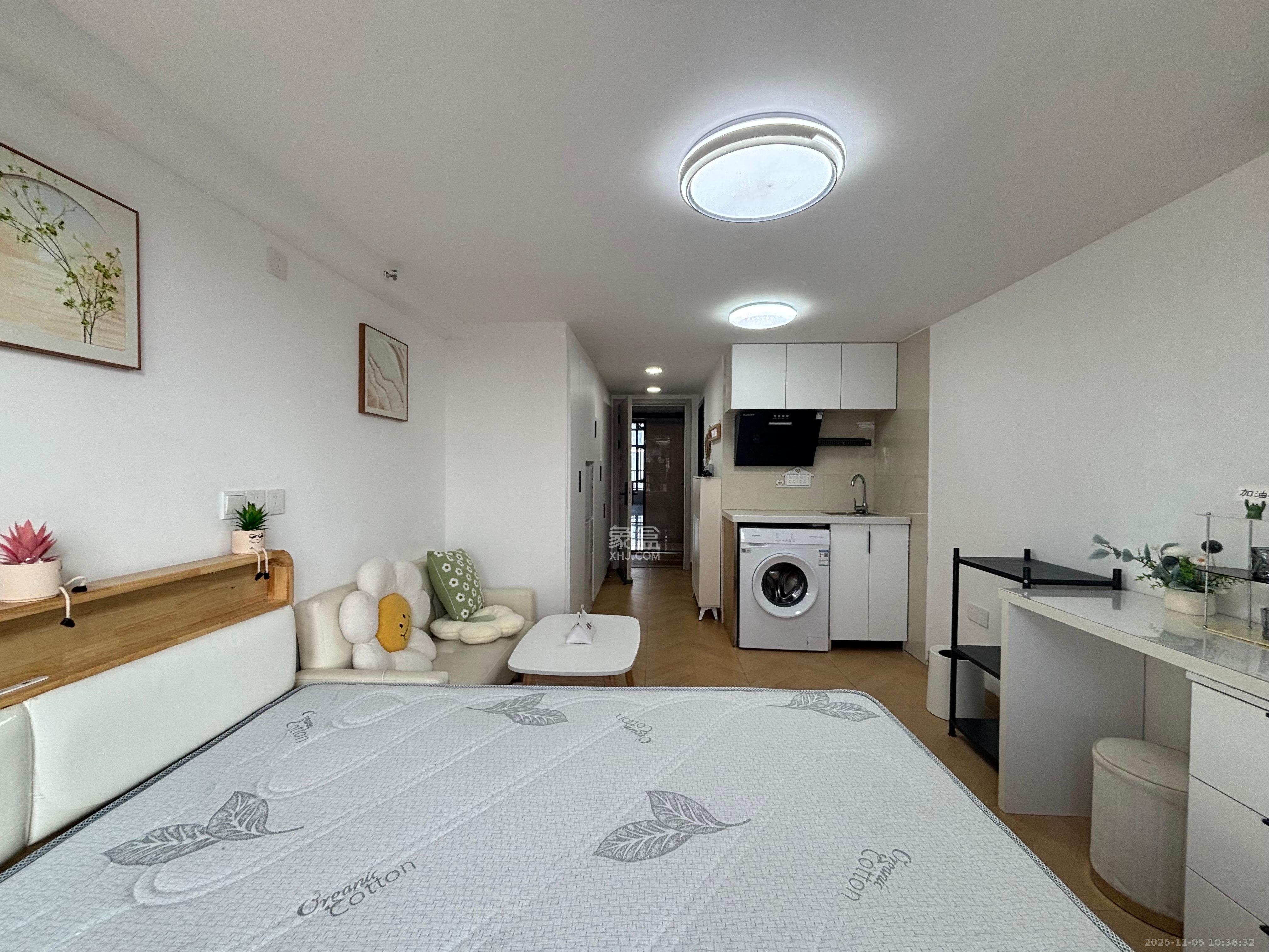 清控湖山雅居北区  1室1厅1卫    1200.0元/月室内图