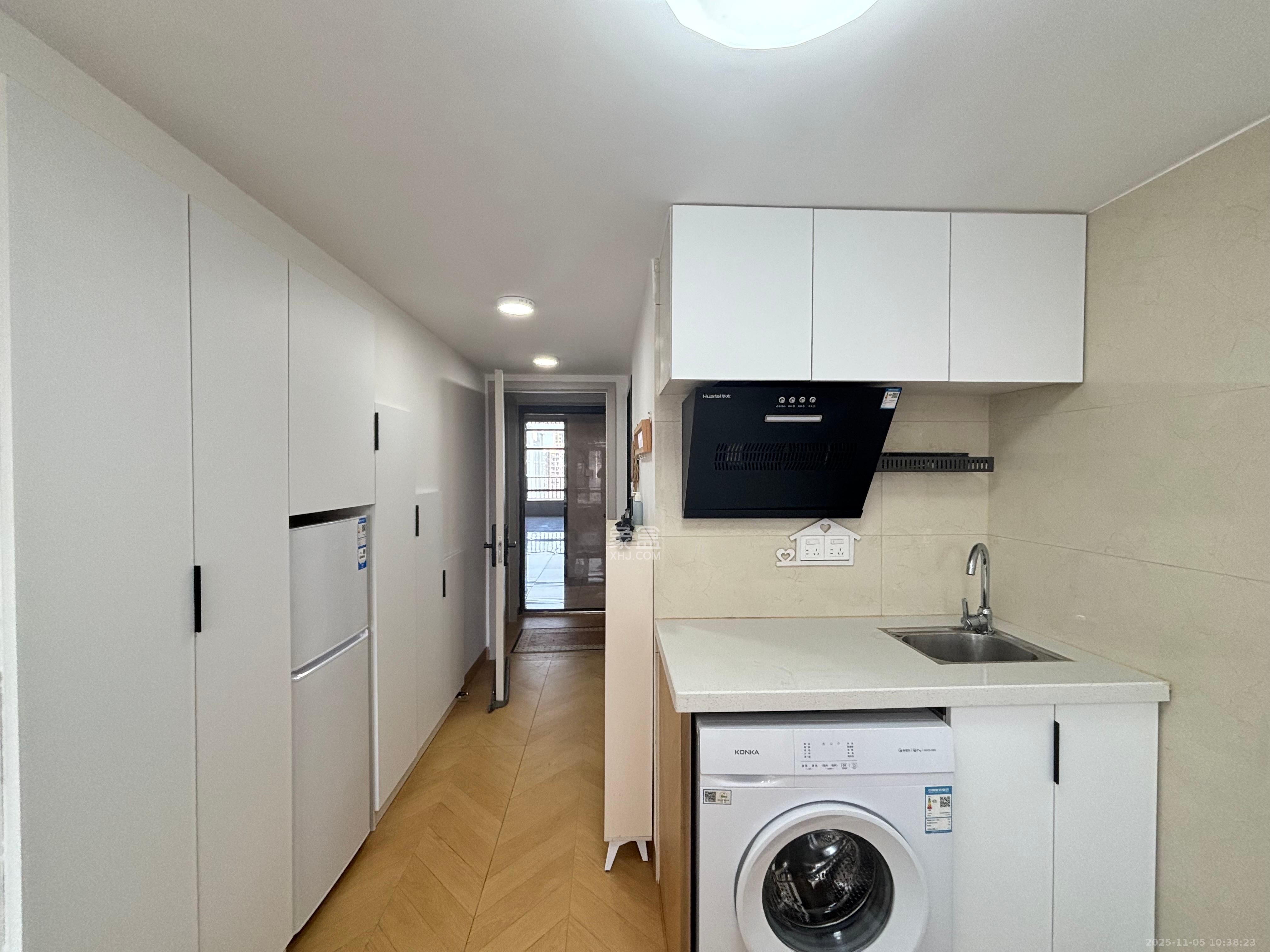 清控湖山雅居北区  1室1厅1卫    1200.0元/月室内图